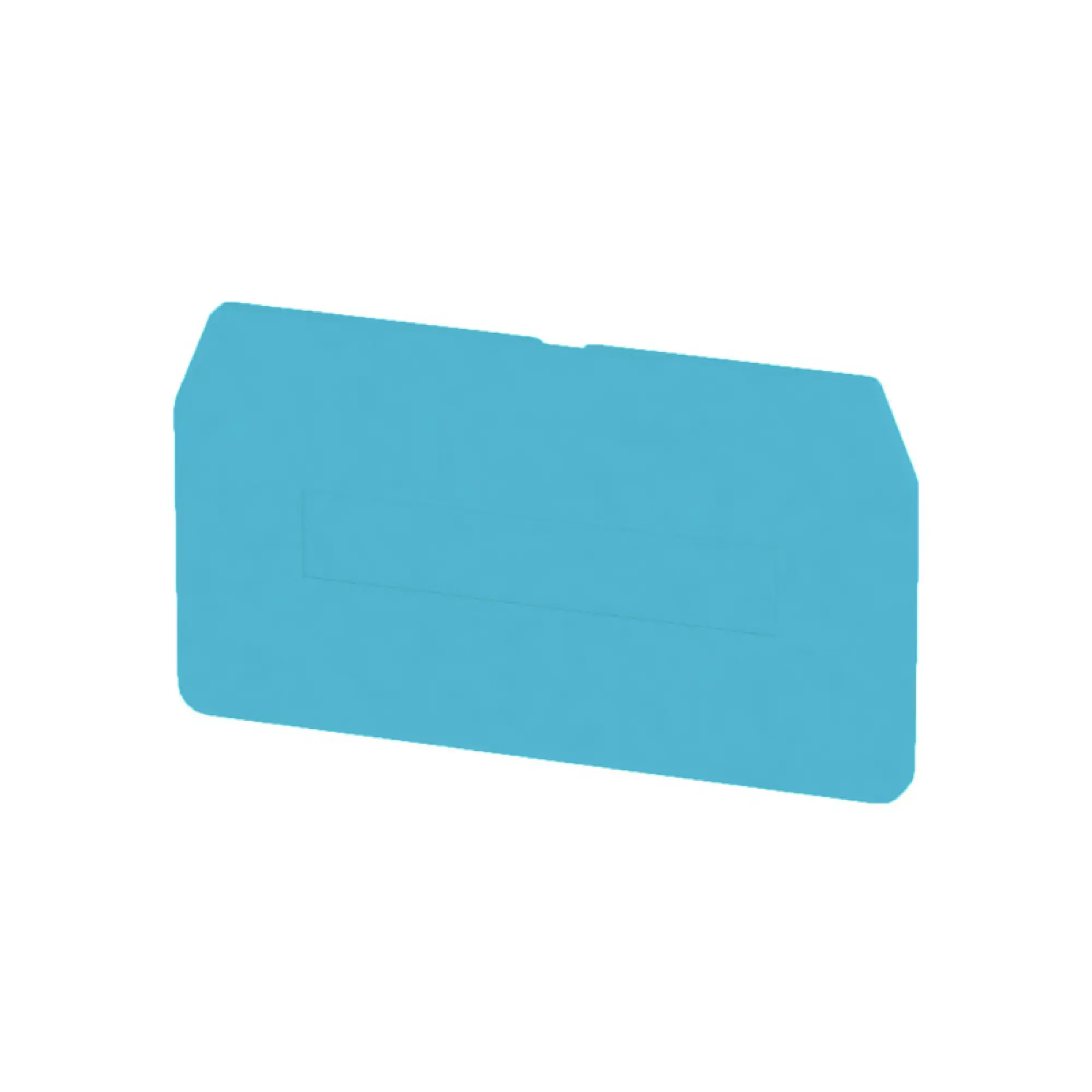 Weidmüller 1632100000 Partition plate (terminal), blue, Height: 62 mm, Width: 2 mm, V-0, Wemid (img_001)