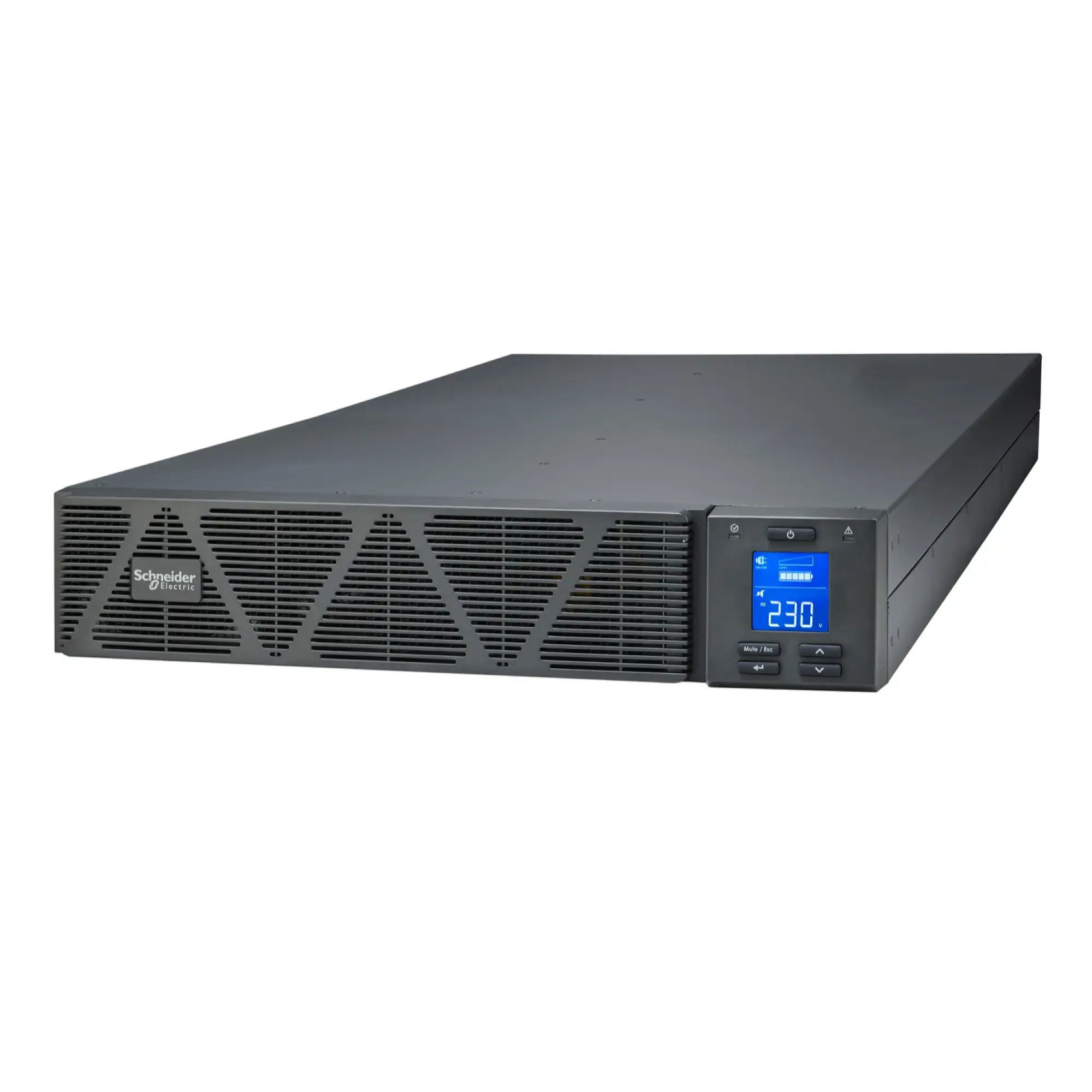 Schneider Electric SRVSPM6KRI Easy UPS 1PH On-Line, 6kVA/6kW, Rackmontage 2HE, 230V, Festverdrahteter 3-adriger (1P+N+E) Ausgang, Kartensteckplatz, LCD, ohne Batterie und Rackkit (img_001) Schneider Electric SRVSPM6KRI Easy UPS 1PH On-Line, 6kVA/6kW, Rackmontage 2HE, 230V, Festverdrahteter 3-adriger (1P+N+E) Ausgang, Kartensteckplatz, LCD, ohne Batterie und Rackkit (img_001)