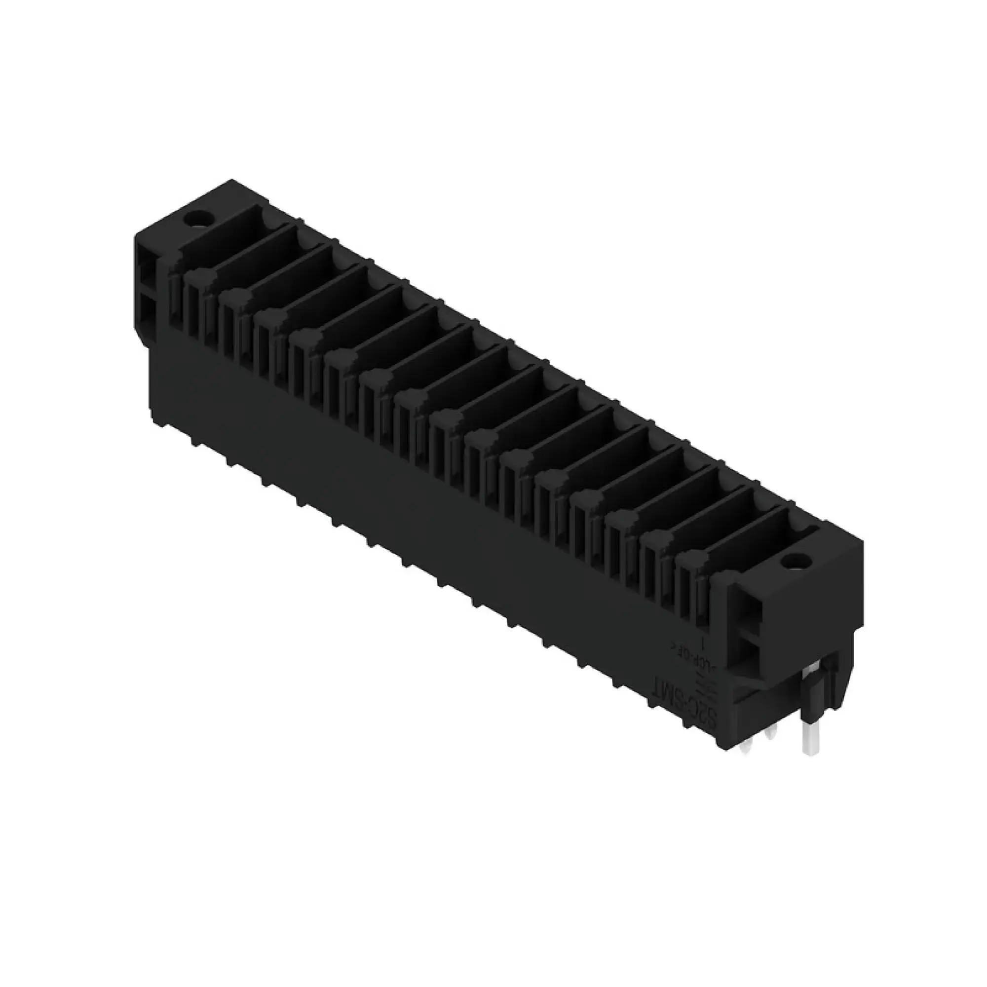 Weidmüller 1290280000 PCB connector (board connection), 160 V, 13.4 A, Pitch in mm: 3.50, Number of poles: 16, THT/THR solder connection, Box (img_001)