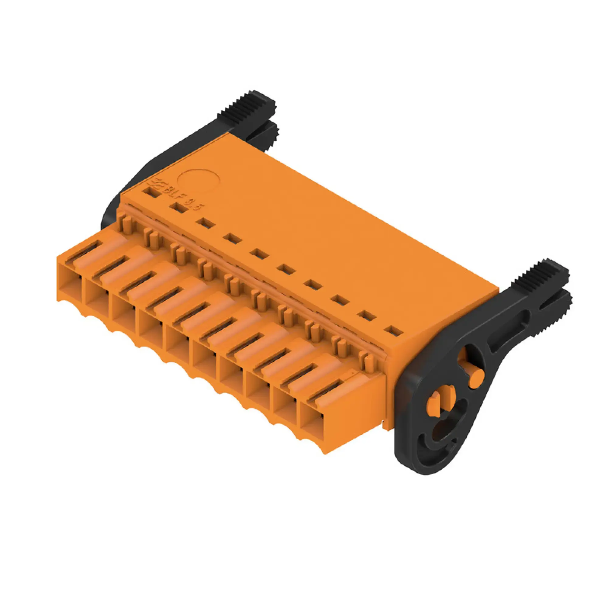 Weidmüller 2460030000 PCB connector (wire connection), 160 V, 17.5 A, Pitch in mm: 3.50, 1.5 mm², Number of poles: 10, PUSH IN with actuator, Box (img_001)