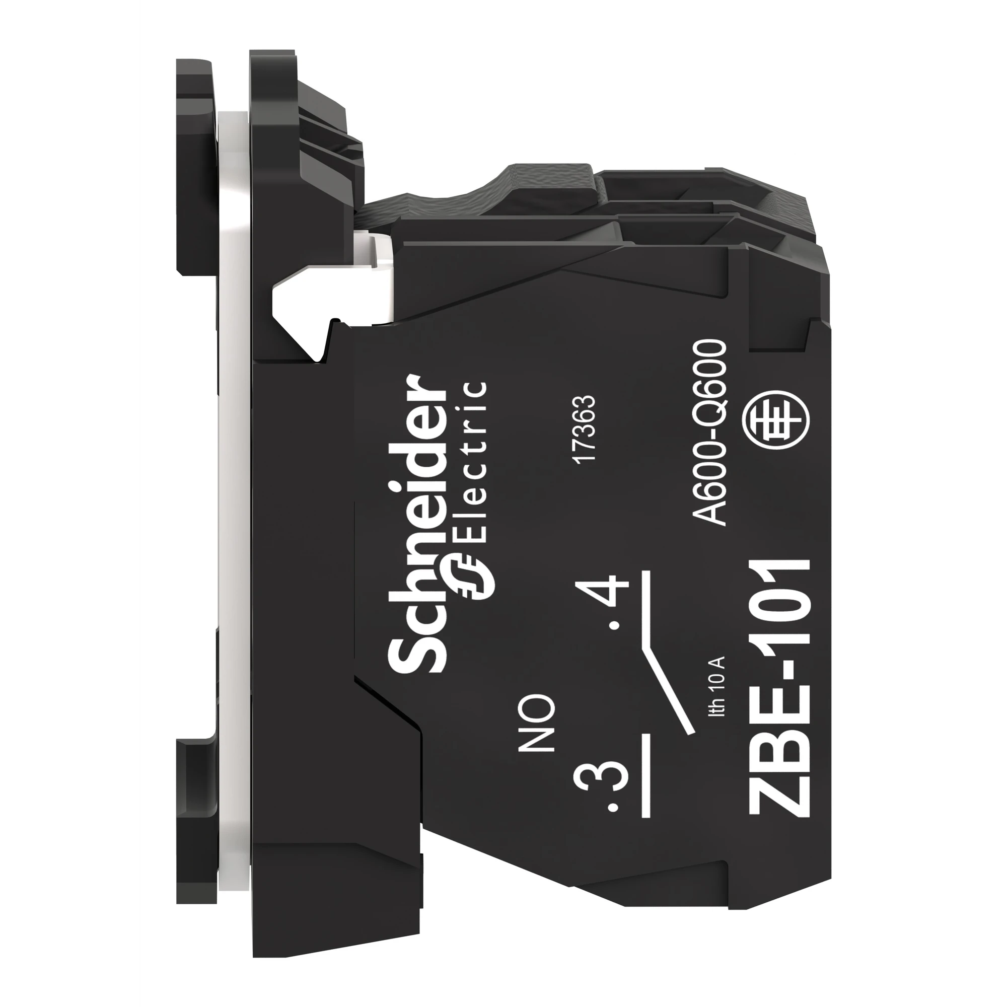 Schneider Electric ZB5AW061 Lampholder with Mounting Flange, Harmony XB5, Plastic, White, Lamp BA9s, 1S, 250V (img_006) Schneider Electric ZB5AW061 Lampholder with Mounting Flange, Harmony XB5, Plastic, White, Lamp BA9s, 1S, 250V (img_006)