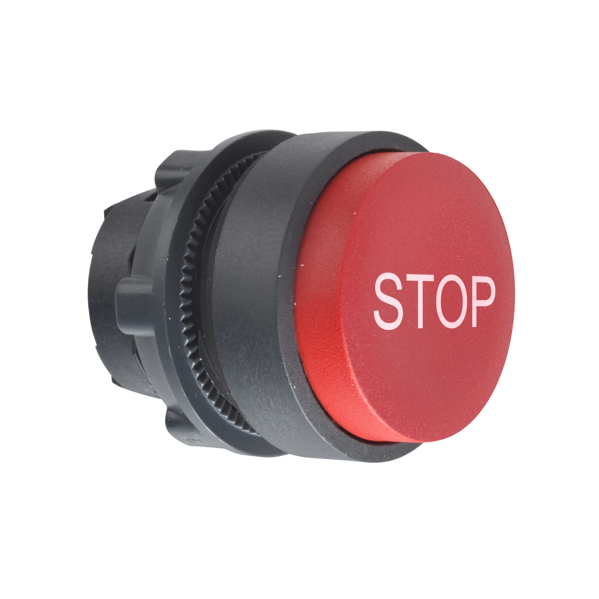 Schneider Electric ZB5AL434 Push button, front element, Harmony XB5, plastic, 22mm, red, protruding, labeled STOP, momentary (img_001) Schneider Electric ZB5AL434 Push button, front element, Harmony XB5, plastic, 22mm, red, protruding, labeled STOP, momentary (img_001)