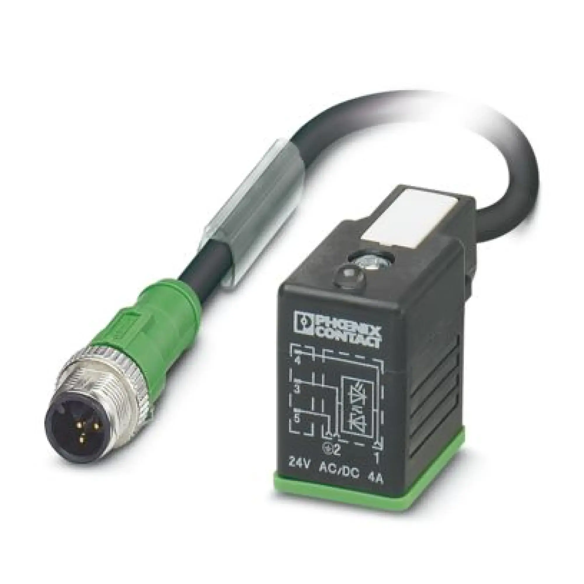 Phoenix Contact 1360446 Sensor/actuator cable SAC-3P-M12MS0,3PURB-1L-Z180 HE (img_001)
