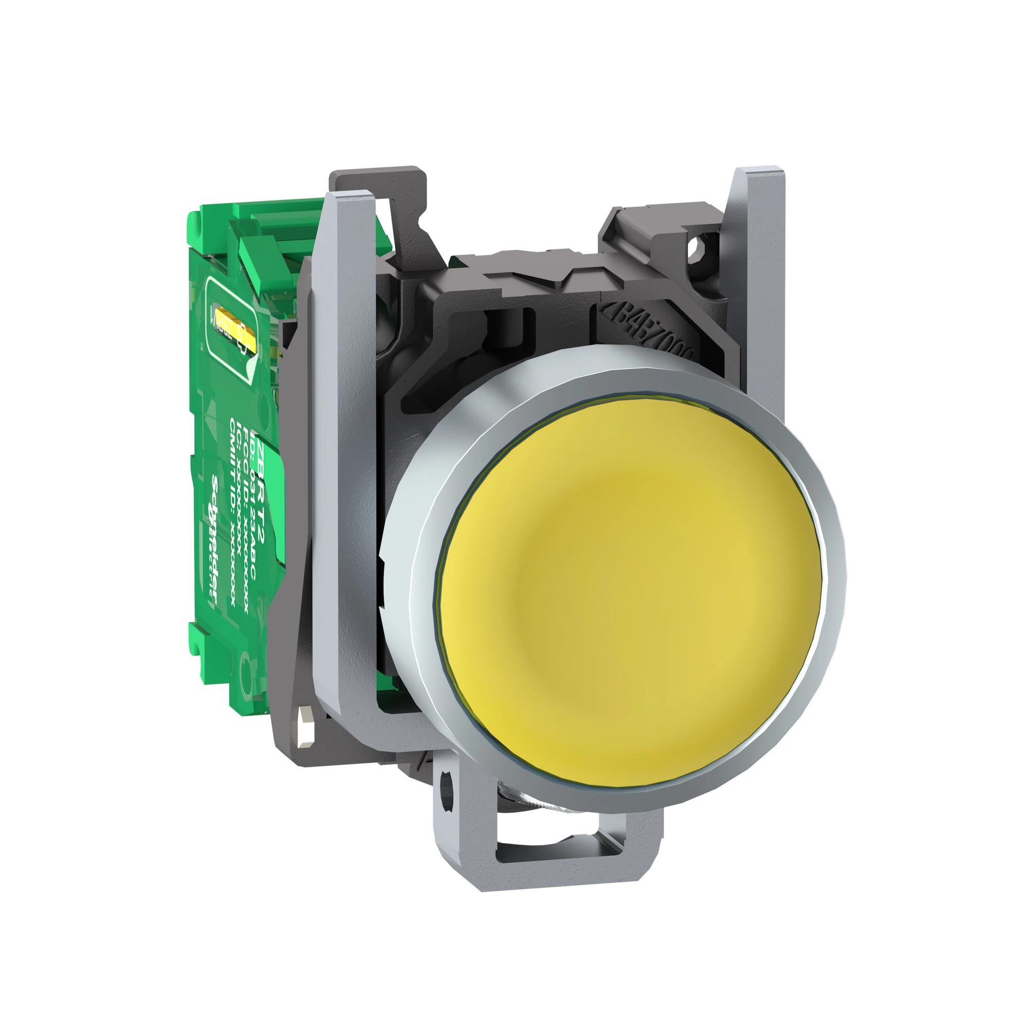 Schneider Electric ZB4RTA5 Wireless Push Button, Harmony XB4R, Metal, Ø22mm, Battery-free, Wireless, Yellow (img_001) Schneider Electric ZB4RTA5 Wireless Push Button, Harmony XB4R, Metal, Ø22mm, Battery-free, Wireless, Yellow (img_001)