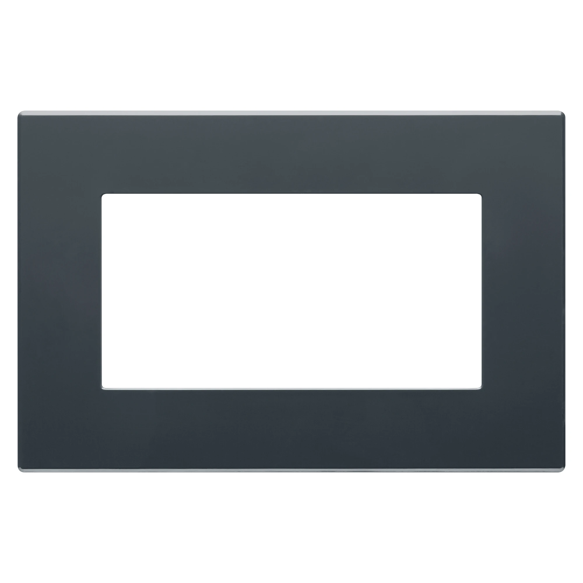 GEWISS GW35909AN DAHLIA PLATE - IN TECHNOPOLYMER - DOUBLE PLATE - ANTHRACITE GREY (img_001) GEWISS GW35909AN DAHLIA PLATE - IN TECHNOPOLYMER - DOUBLE PLATE - ANTHRACITE GREY (img_001)