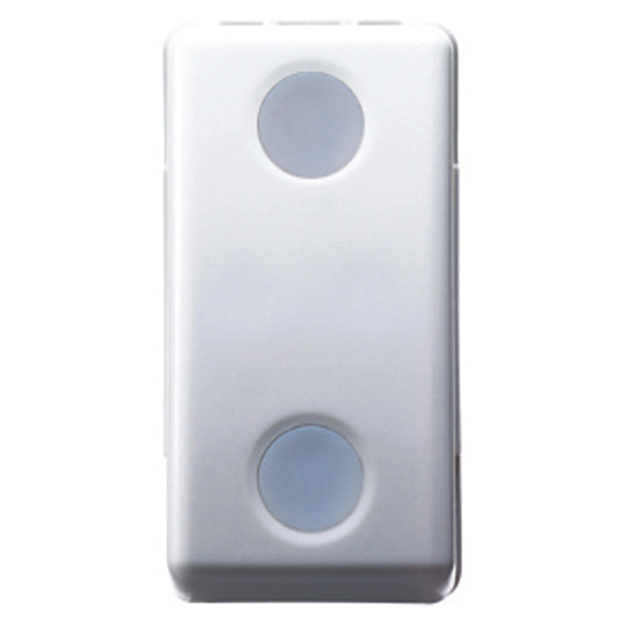 GEWISS GW20528 System Jalousieschalter ohne Aufdruck 1M 1P 10A Weiss (img_001)