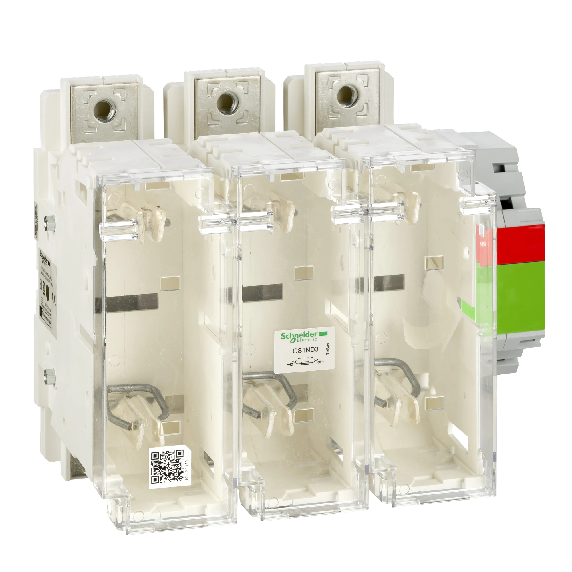Schneider Electric GS1ND3 Secured Disconnect Switch Base GS1 3p 3 F, DIN, 250A (img_001)