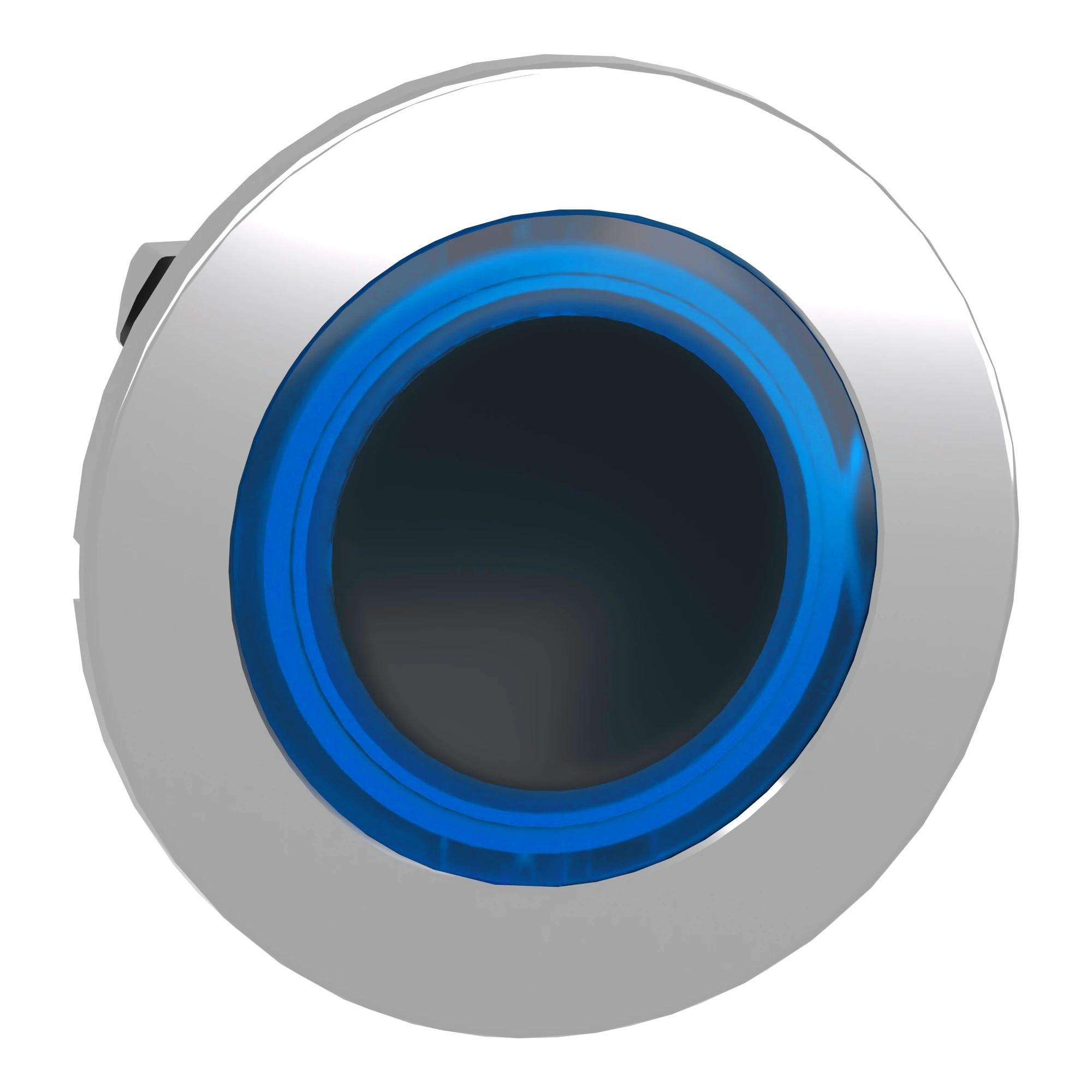 Schneider Electric ZB4FW963 Illuminated Pushbutton, Front Element, Harmony XB4F, Metal, Blue, 30mm, for Universal LED, Illuminated Ring (img_001) Schneider Electric ZB4FW963 Illuminated Pushbutton, Front Element, Harmony XB4F, Metal, Blue, 30mm, for Universal LED, Illuminated Ring (img_001)