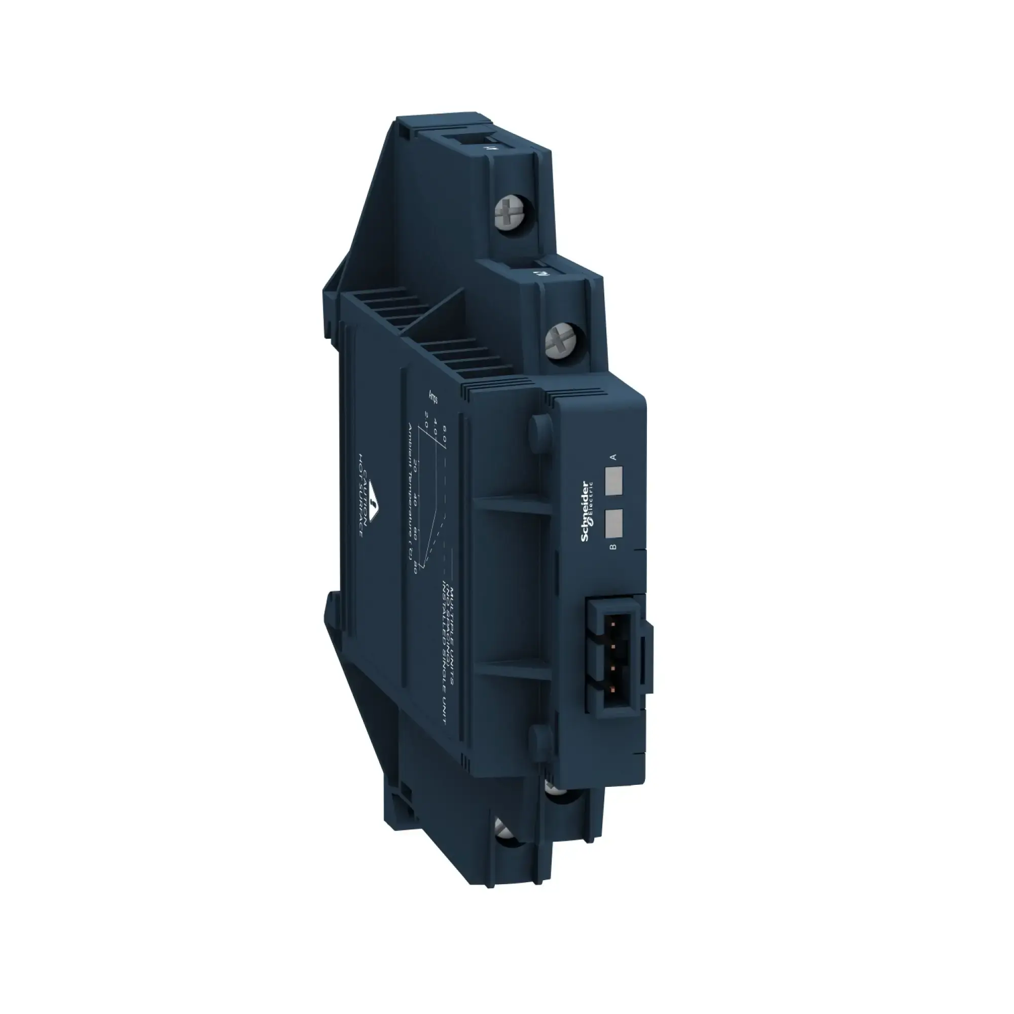 Schneider Electric SSM2A16BDR Semiconductor relay, DIN rail, I: 4-32 VDC, O: 24-280 VAC, 2x 6 A, 2Ka, momentary. (img_006)