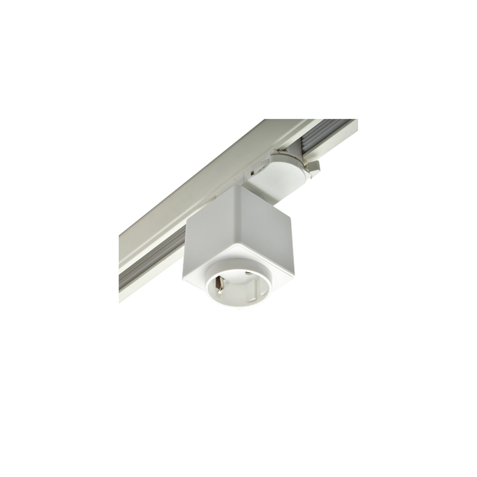 WSU Lights Powergear 3-phasen Steckdose weiss - 53x53x58mm WSU Lights Powergear 3-phasen Steckdose weiss - 53x53x58mm