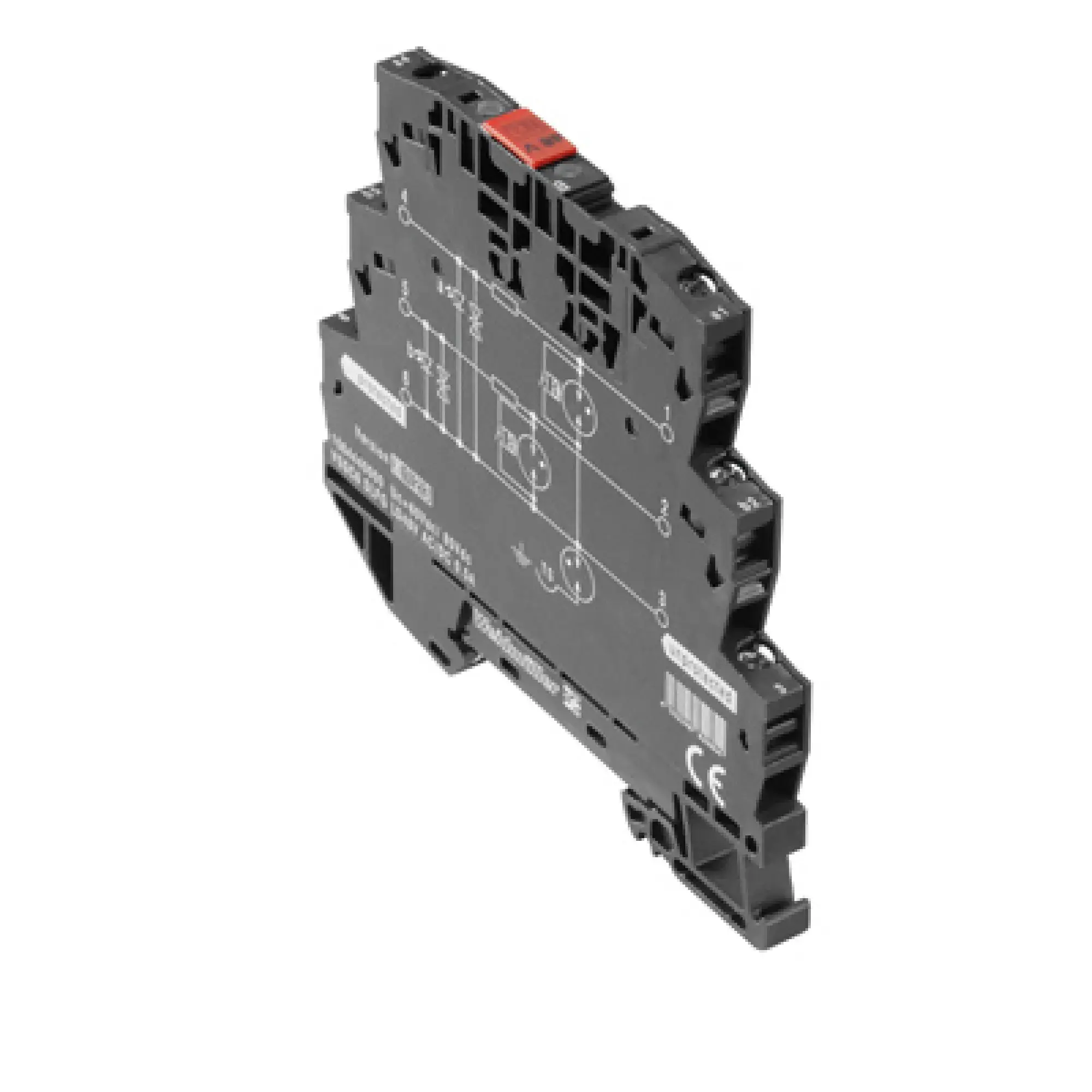 Weidmüller 1064430000 Surge voltage arrester (data networks/MCR-technology), Surge protection for measurement and control, binary, Number of signals: 1, AC/DC, 24 V, 34 V, (img_001)