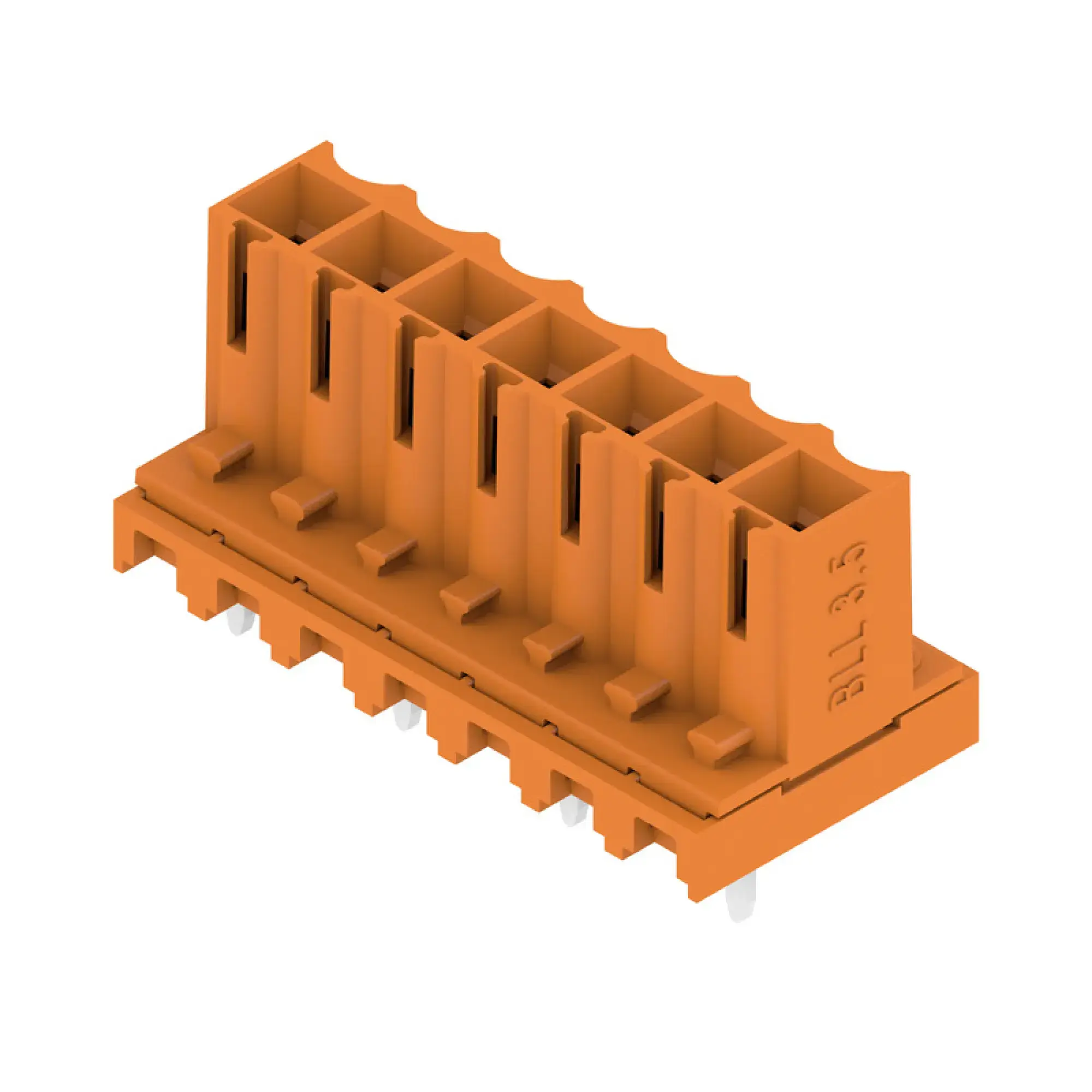 Weidmüller 1376350000 PCB connector (board connection), 160 V, 15.1 A, Pitch in mm: 3.50, Number of poles: 7, THT solder connection, Tube (img_001)
