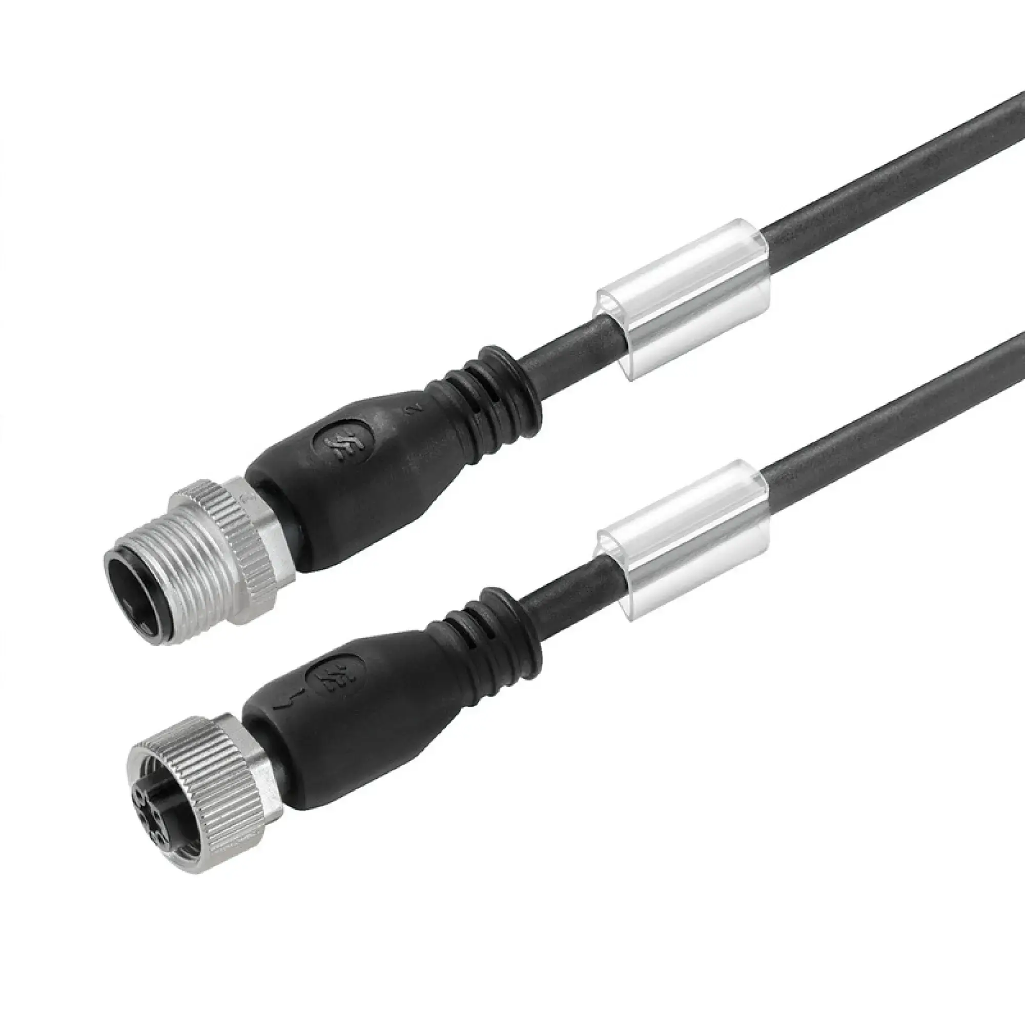 Weidmüller 1057831000 Sensor-actuator Cable (assembled), Connecting line, M12 / M12, Number of poles: 3, pin, straight - socket, straight, LED: No, Cable length: 10 m, Shie (img_001) Weidmüller 1057831000 Sensor-actuator Cable (assembled), Connecting line, M12 / M12, Number of poles: 3, pin, straight - socket, straight, LED: No, Cable length: 10 m, Shie (img_001)
