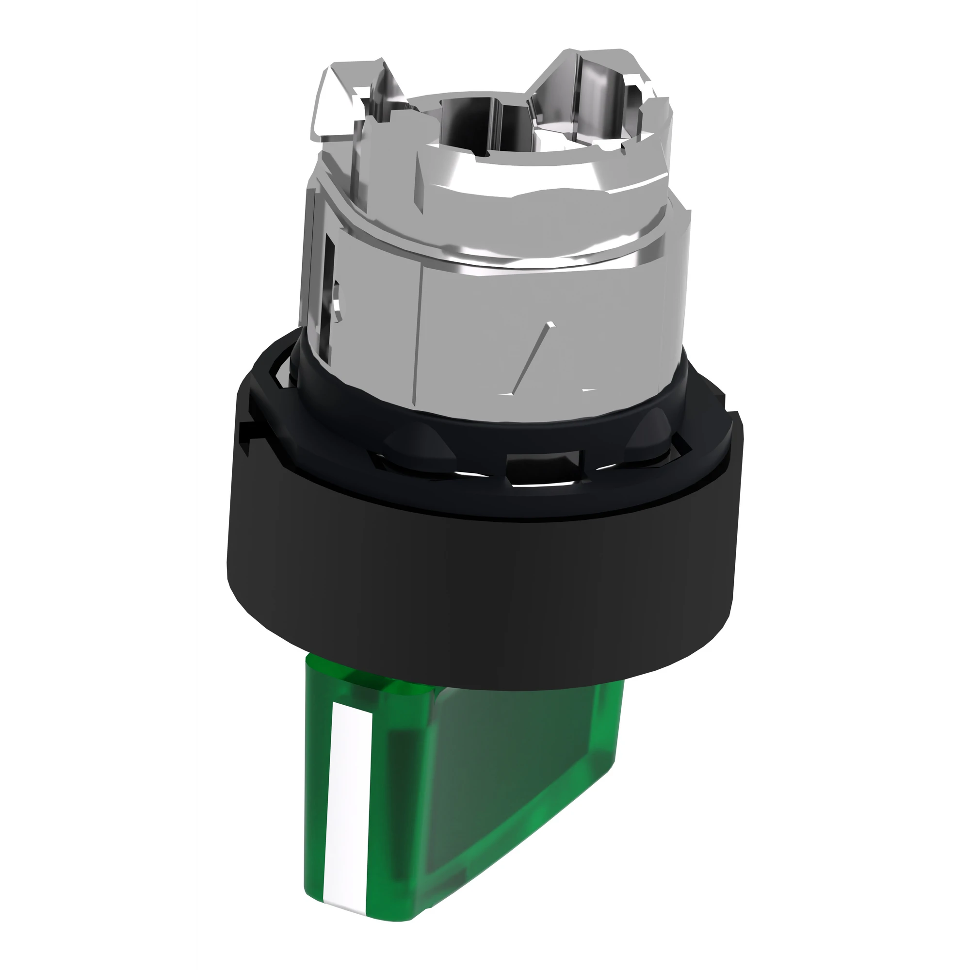 Schneider Electric ZB4BK12337 Illuminated selector switch, front element, Harmony XB4, metal black, 22mm, green, for universal LED, 2 positions, latching (img_007) Schneider Electric ZB4BK12337 Illuminated selector switch, front element, Harmony XB4, metal black, 22mm, green, for universal LED, 2 positions, latching (img_007)