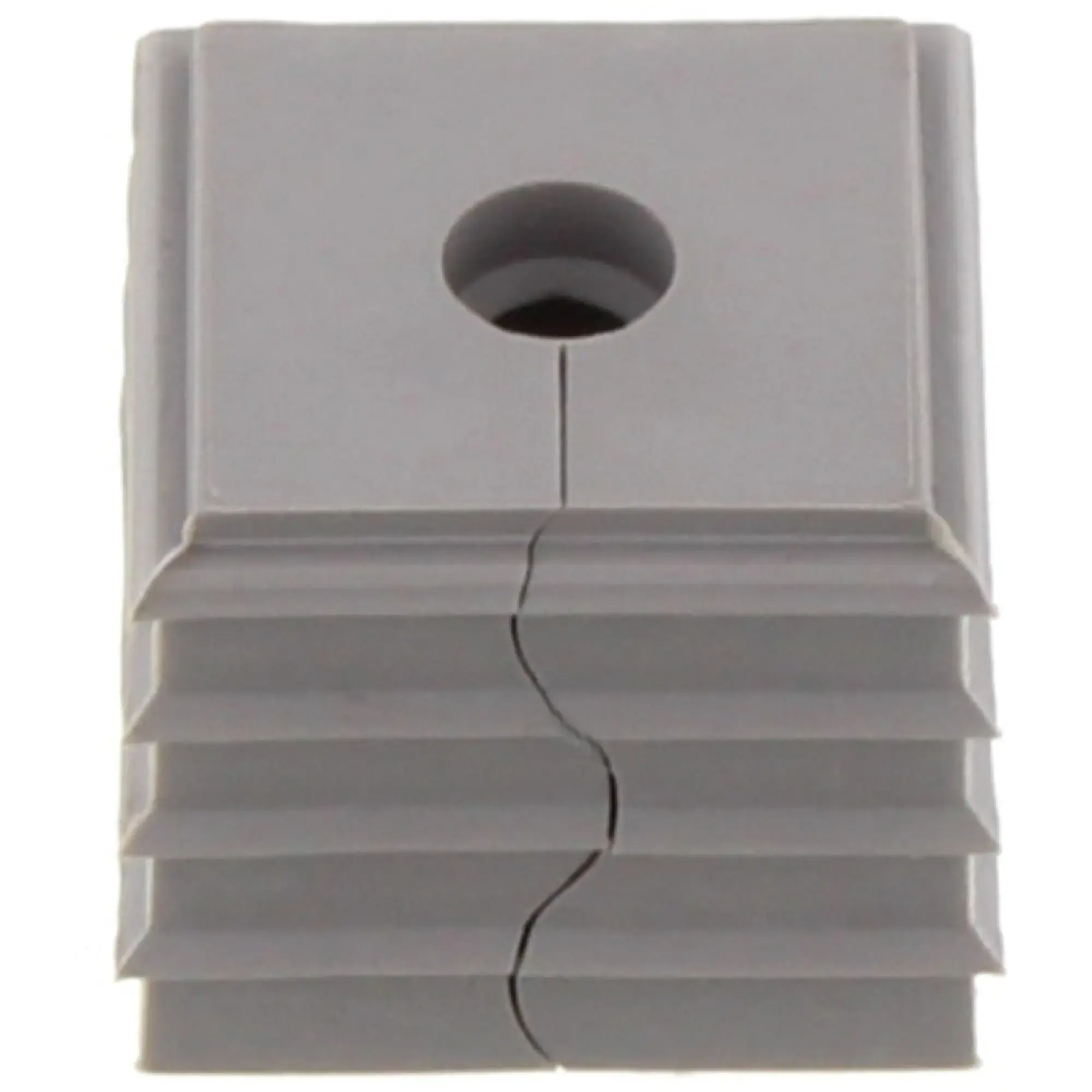 Weidmüller 2583450000 Slotted cable grommet (Cable entries system), 5 mm, 6 mm, -40 °C, 90 °C, TPE, Light Grey (img_001)