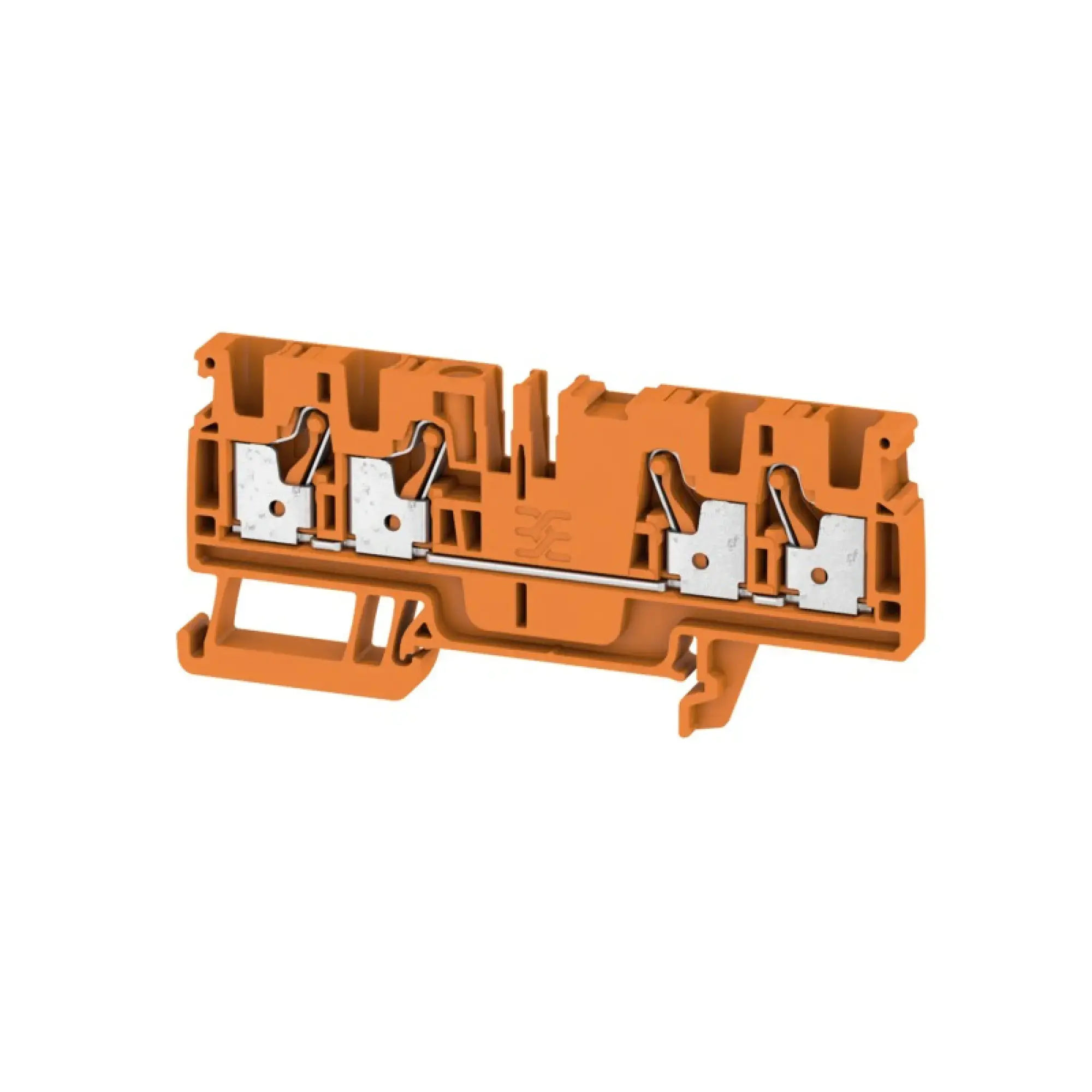 Weidmüller 2051540000 Feed-through terminal block, PUSH IN, orange, 4 mm², 32 A, 800 V, Number of connections: 4 (img_001) Weidmüller 2051540000 Feed-through terminal block, PUSH IN, orange, 4 mm², 32 A, 800 V, Number of connections: 4 (img_001)