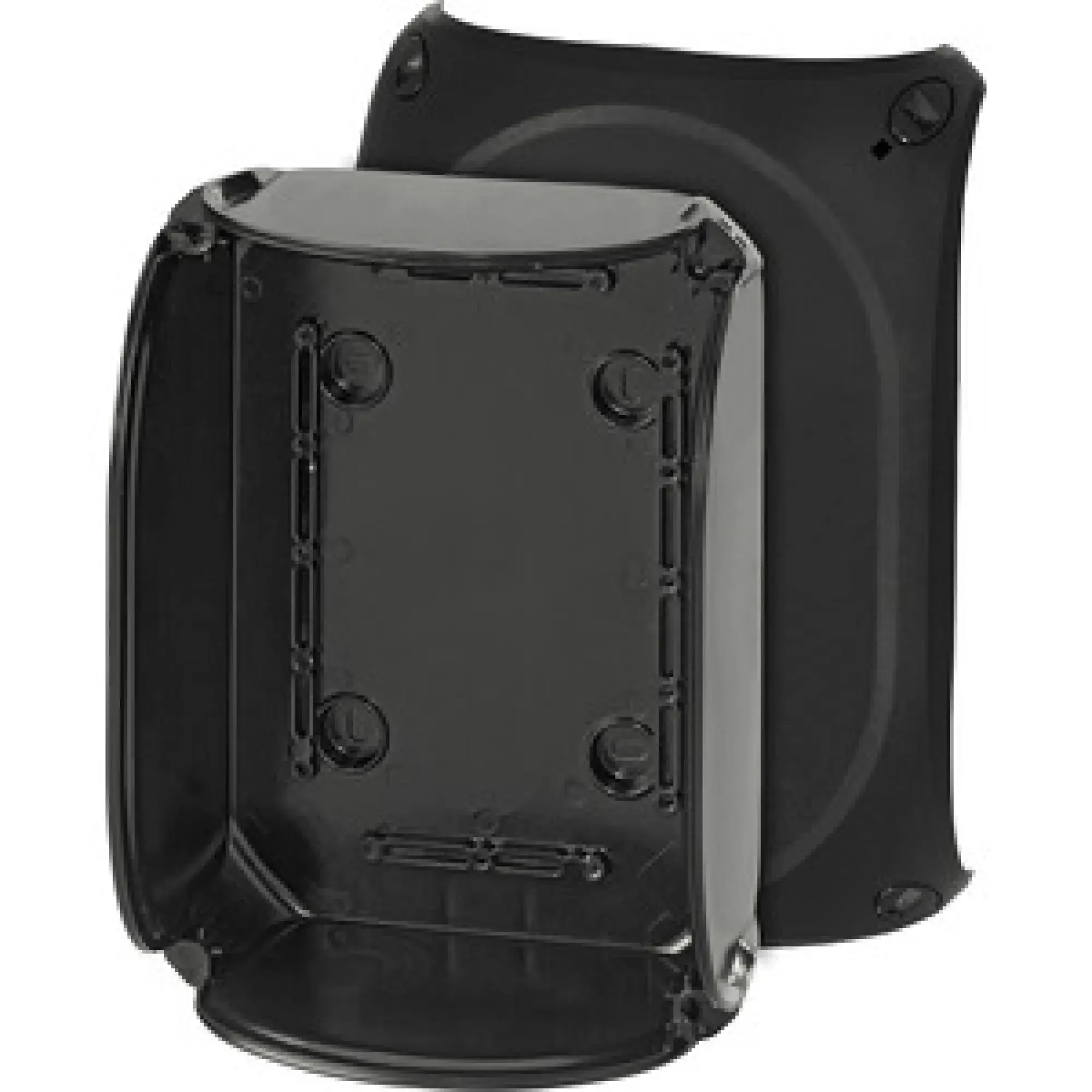 Hensel 62000090 Kabelabzweigkasten ohne Klemme Gehäusewände ohne Vorprägungen, schw. KF 1600 C (img_001)