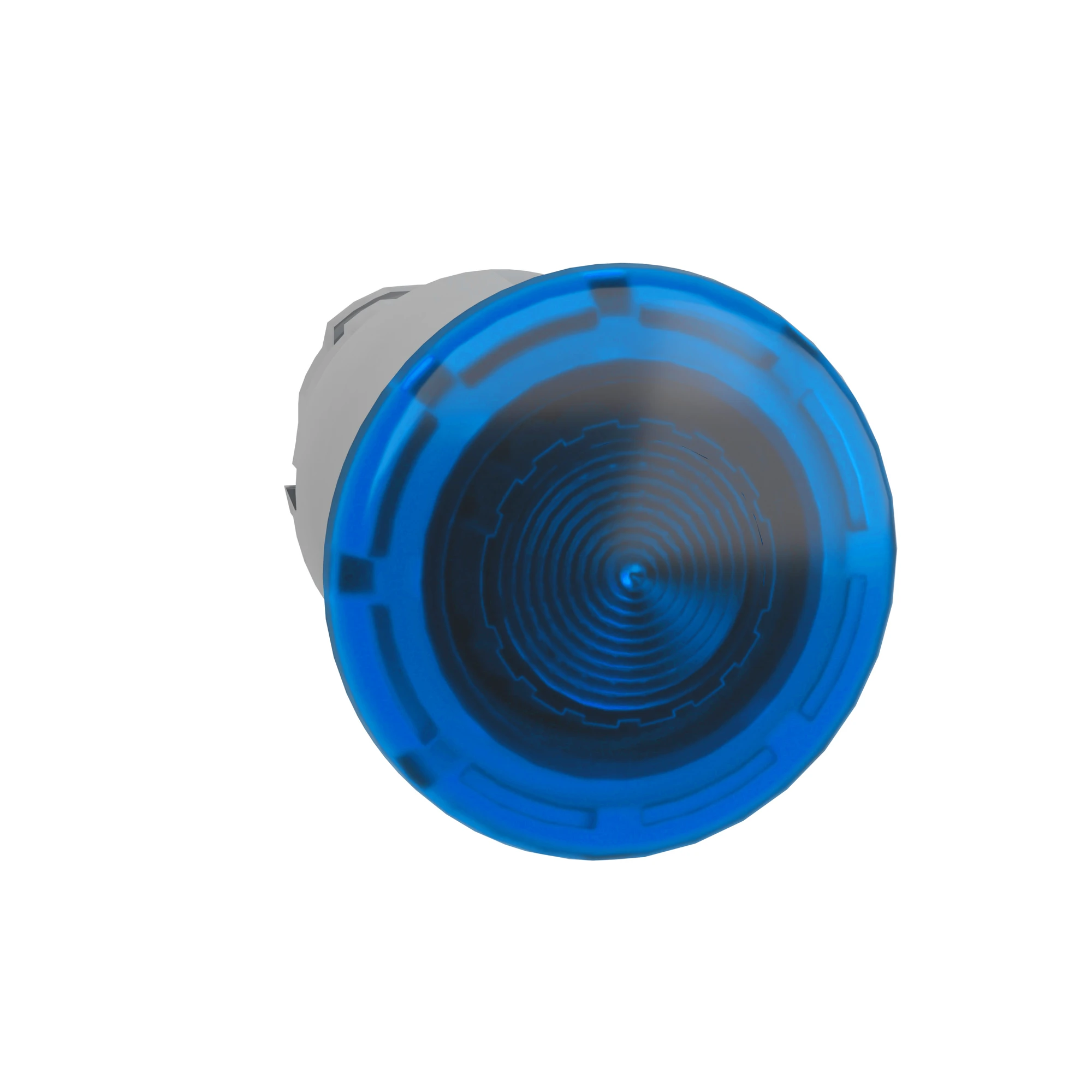 Schneider Electric ZB4BW663 Mushroom push button, front element, Harmony XB4, metal, 22mm, illuminated, blue, pull release, for universal LED (img_003)