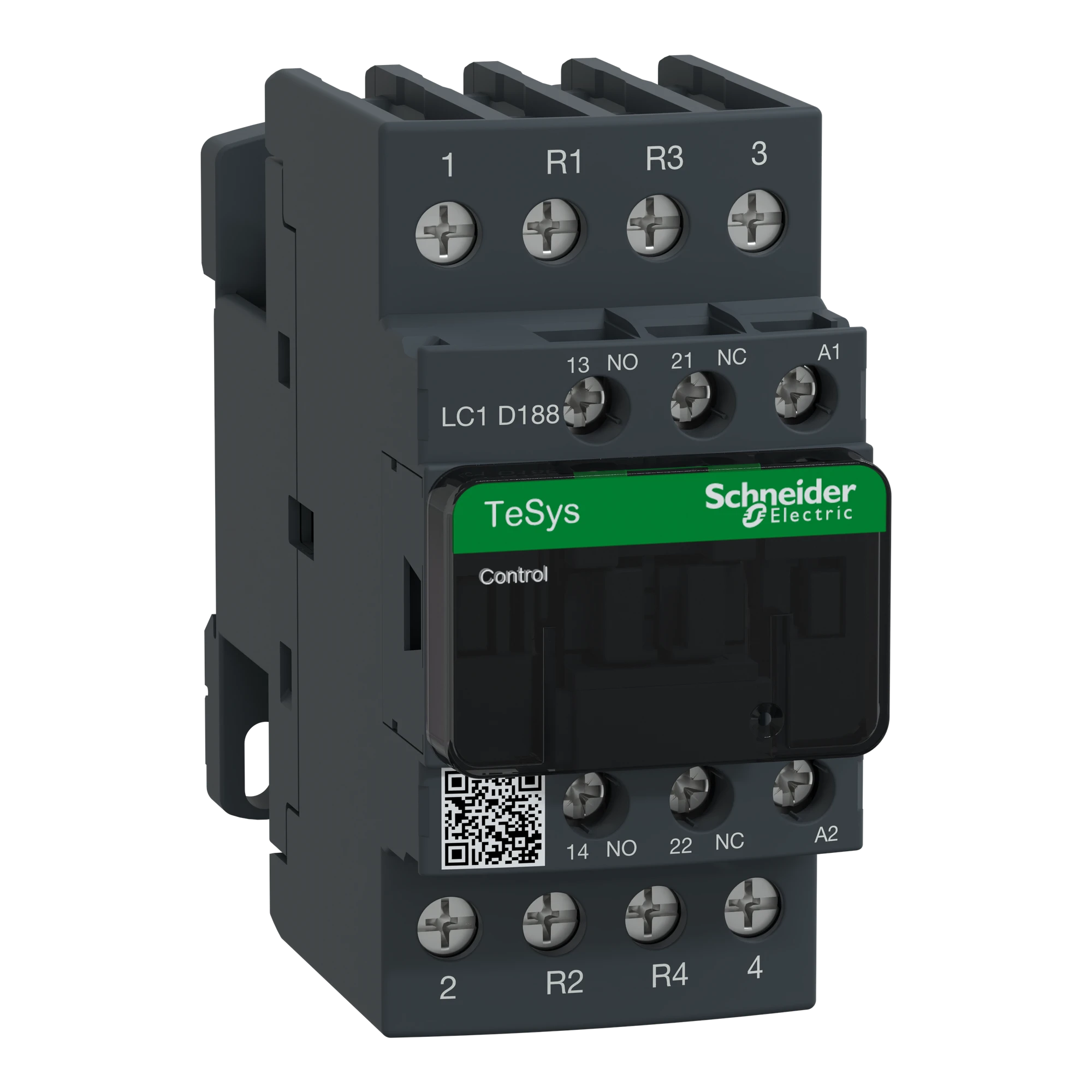 Schneider Electric LC1D188E7 Power Contactor LC1D 4p, +1NO+1NC, Coil 48 V AC (img_001)