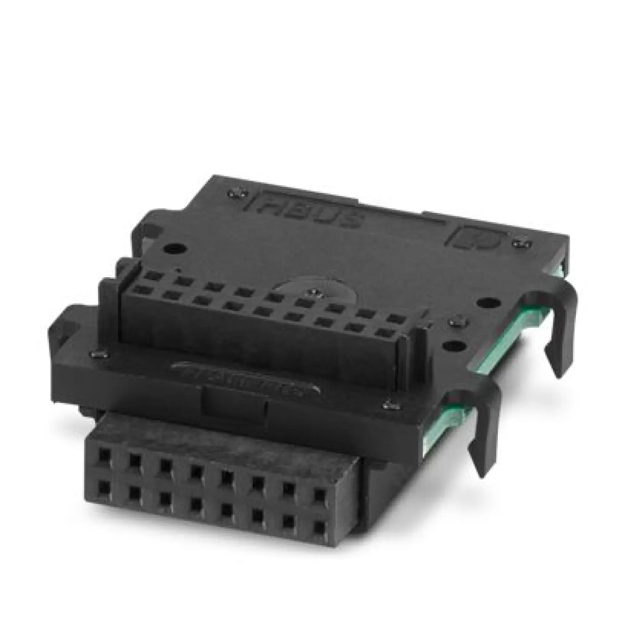 Phoenix Contact 2896283 DIN rail bus connector HBUS 35,6-16P-1S BK (img_001)