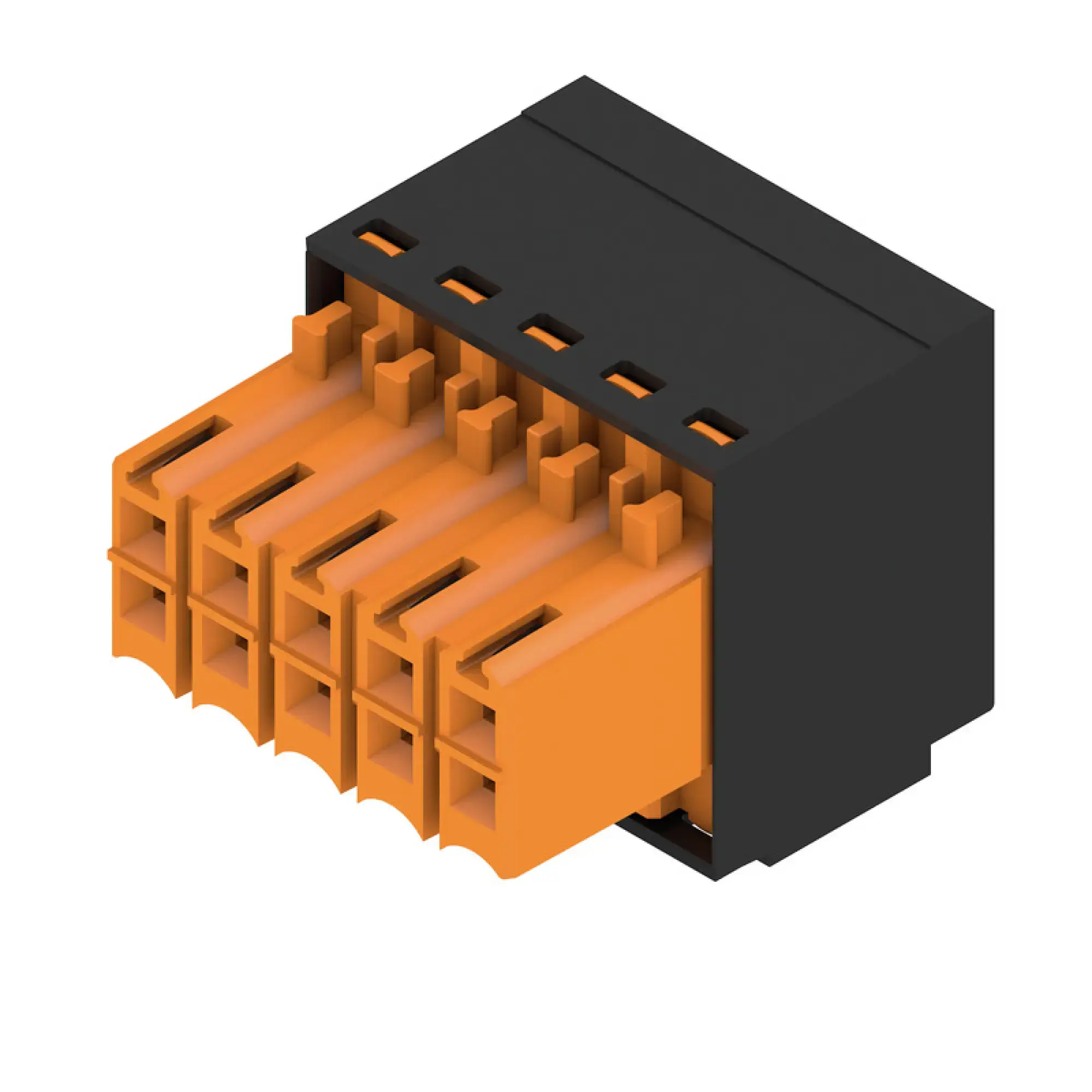 Weidmüller 1944610000 PCB connector (wire connection), 160 V, 10.6 A, Pitch in mm: 3.50, 1 mm², Number of poles: 10, Tension-clamp connection, Box (img_001) Weidmüller 1944610000 PCB connector (wire connection), 160 V, 10.6 A, Pitch in mm: 3.50, 1 mm², Number of poles: 10, Tension-clamp connection, Box (img_001)