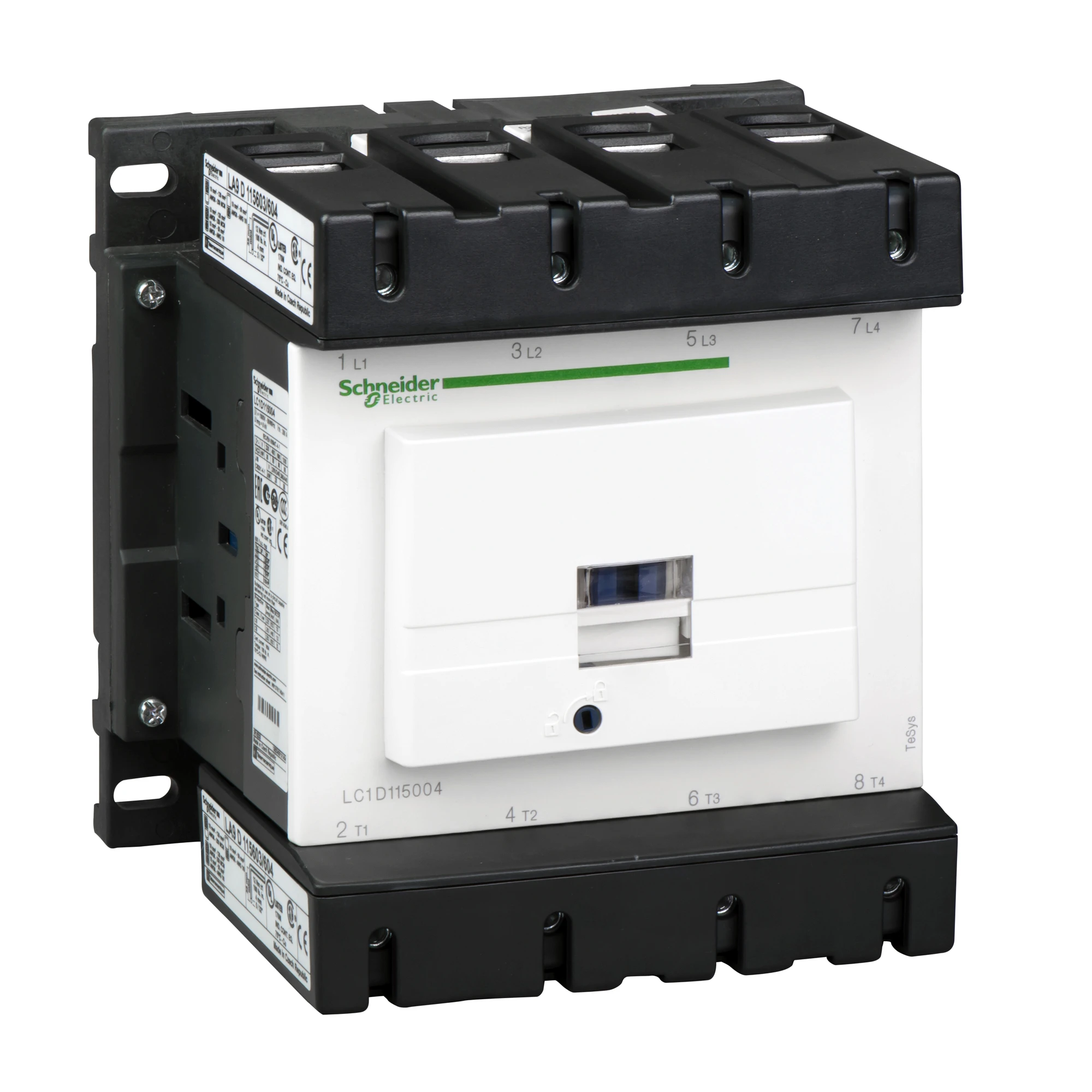 Schneider Electric LC1D115004Q5 Power Contactor LC1D 4p, coil 380 V AC (img_001)