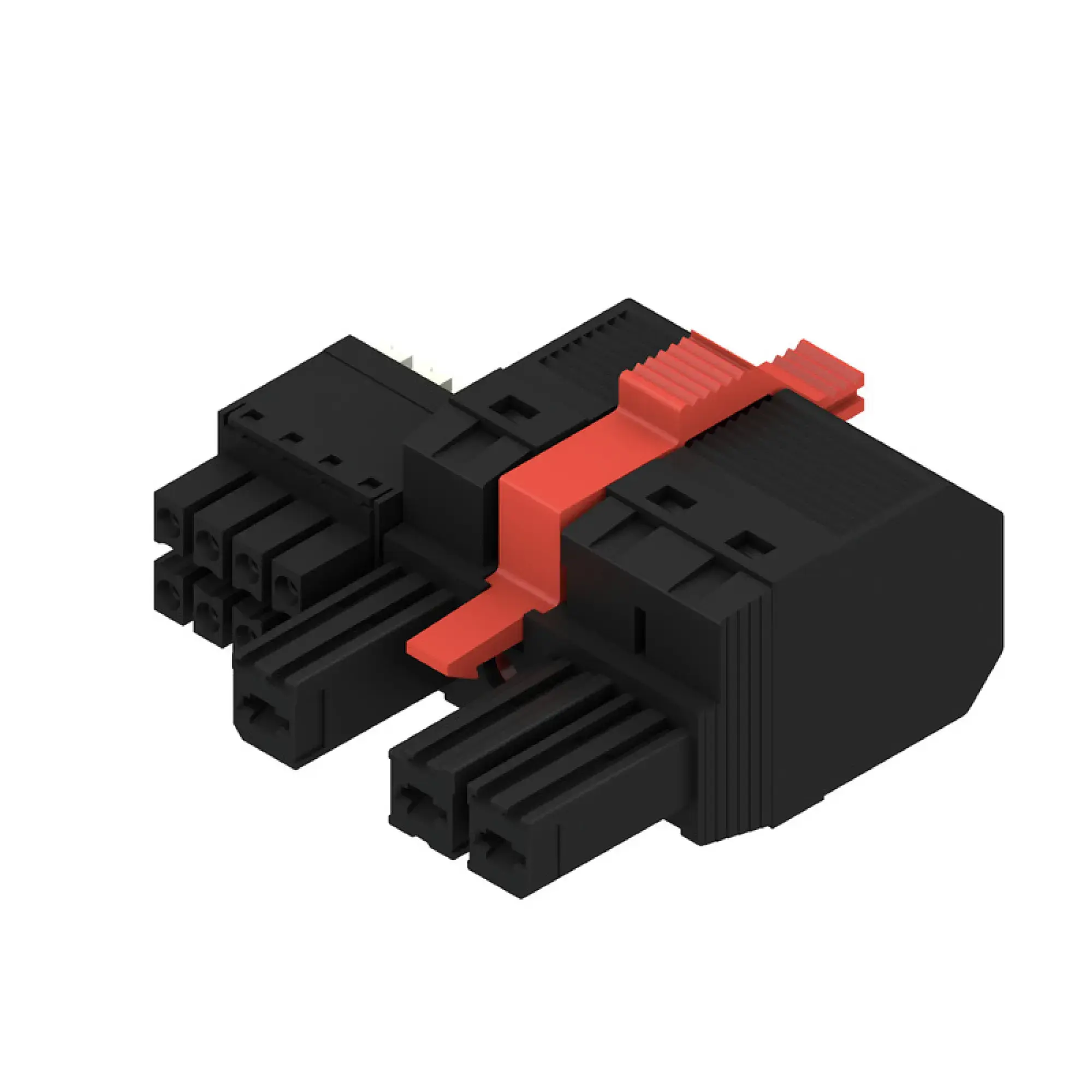 Weidmüller 1157170000 Hybrid connector (wire connection), 7.62 mm, Number of poles: 3, PUSH IN with actuator, PUSH IN without actuator (img_001)