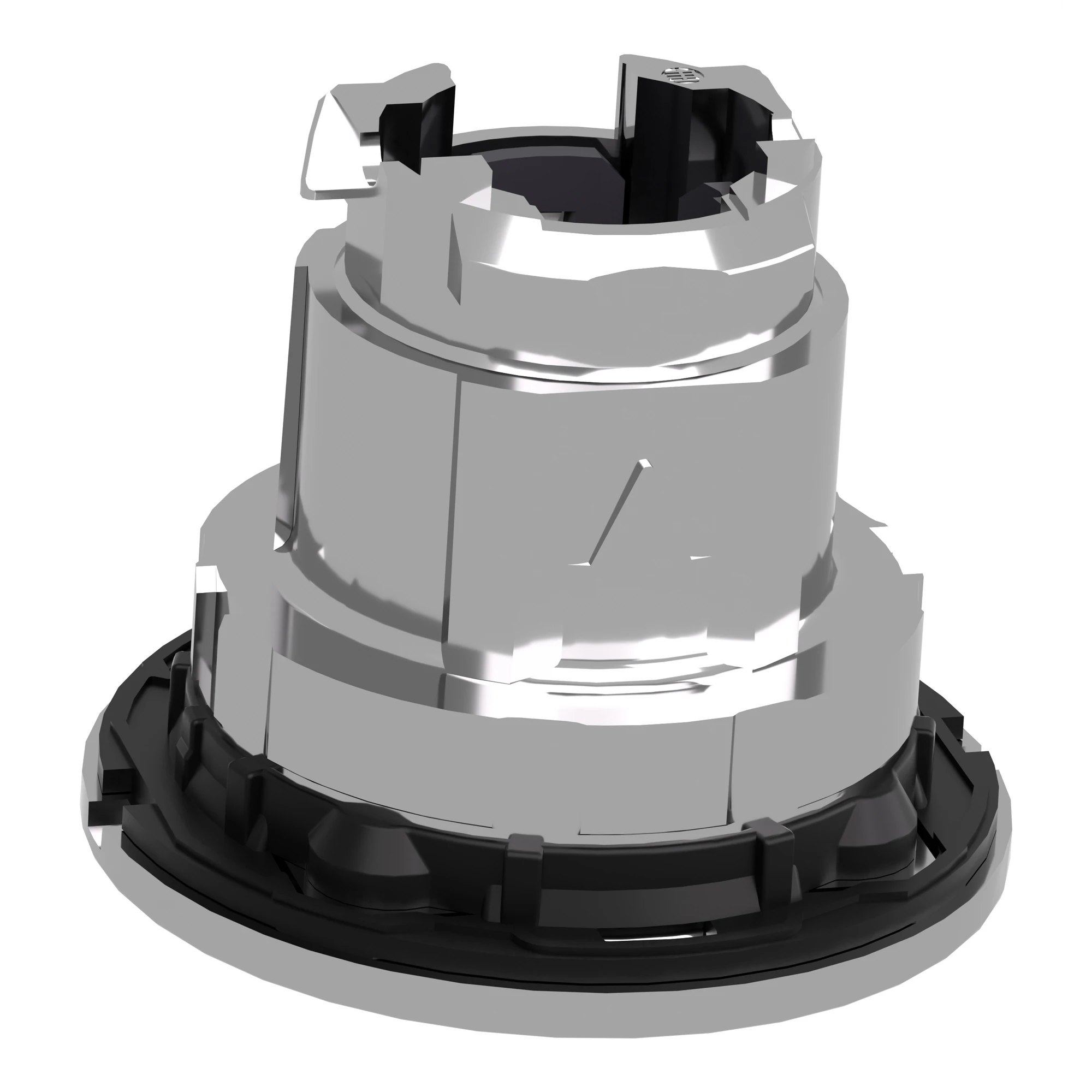 Schneider Electric ZB4FH43 Illuminated push-button, front element, Harmony XB4F, metal, 30mm, red, protruding, for universal LED, latching (img_008)