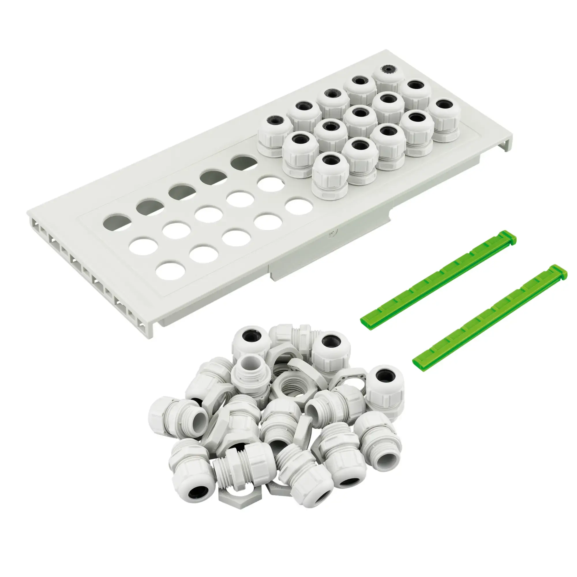 Spelsberg 07239401 Flange, light grey, Type of protection IP65 (img_001)