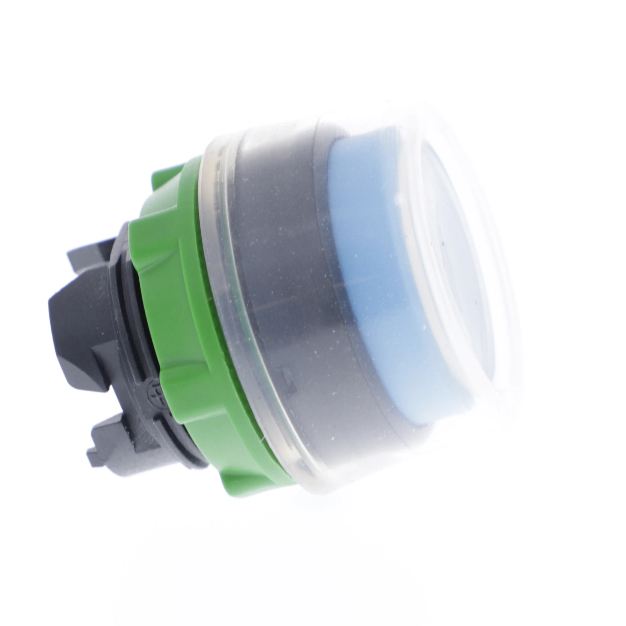 Schneider Electric ZB5AP6 Pushbutton, front element, Harmony XB5, plastic, 22mm, blue, protruding, unlabeled, momentary, with protective cap (img_003) Schneider Electric ZB5AP6 Pushbutton, front element, Harmony XB5, plastic, 22mm, blue, protruding, unlabeled, momentary, with protective cap (img_003)