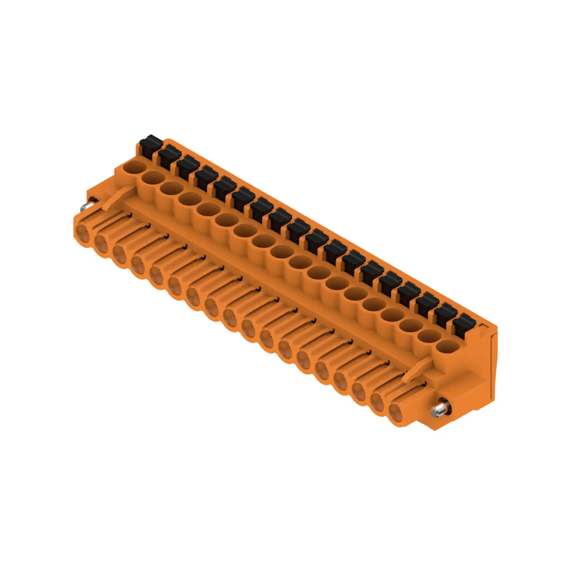 Weidmüller 1002250000 PCB connector (wire connection), 320 V, 24 A, Pitch in mm: 5.08, 3.31 mm², Number of poles: 18, PUSH IN with actuator, Box (img_001)