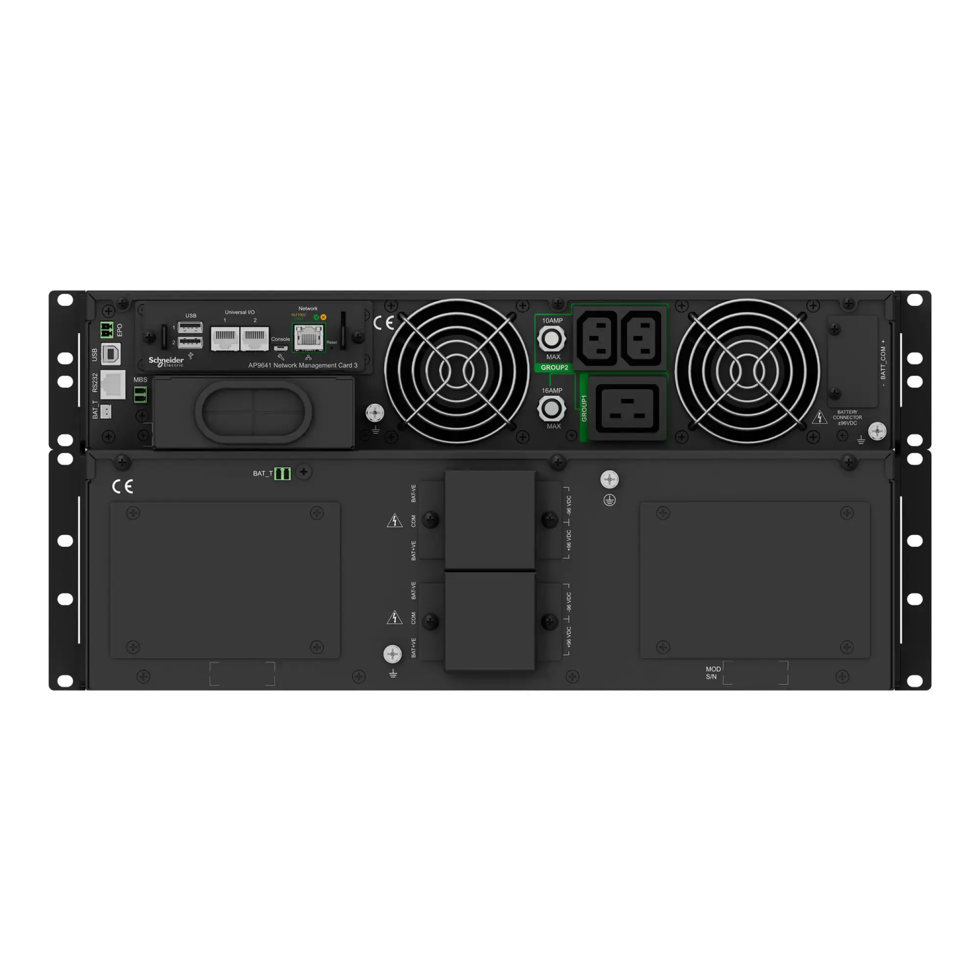 APC SRTG8KXLI Smart-UPS On-Line, 8kVA/8kW, Rack/Tower, 230V, 2x IEC C13+1x IEC C19+ Festverdrahtung 3-adrig (1P+N+E) Ausg., Netzwerkkarte, ohne Rack-Einbausatz (img_001) APC SRTG8KXLI Smart-UPS On-Line, 8kVA/8kW, Rack/Tower, 230V, 2x IEC C13+1x IEC C19+ Festverdrahtung 3-adrig (1P+N+E) Ausg., Netzwerkkarte, ohne Rack-Einbausatz (img_001)