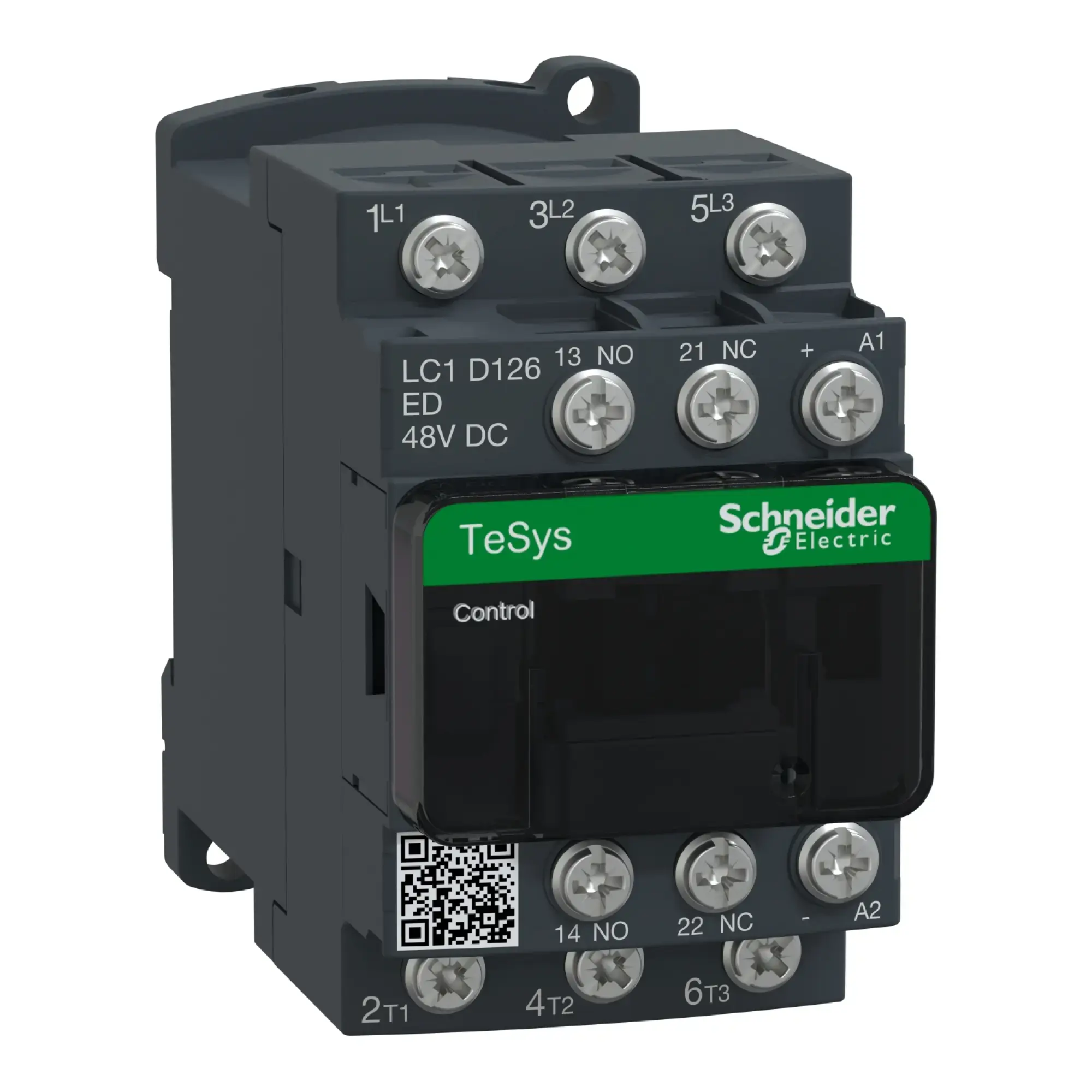 Schneider Electric LC1D126ED Power contactor LC1D 3p, +1NO+1NC, 5.5 kW, 12 A, 400 V AC3, coil 48 V DC (img_005)