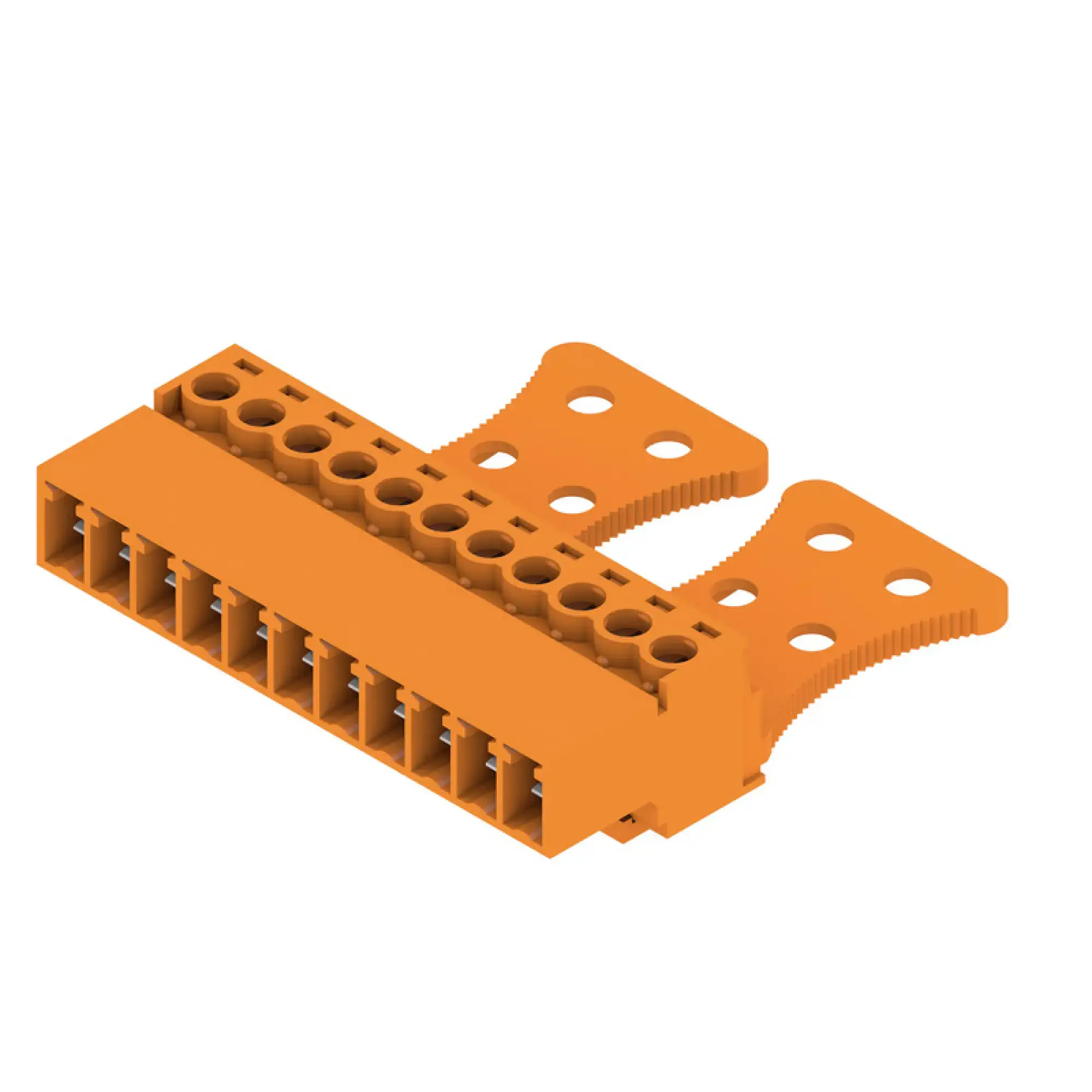 Weidmüller 1237090000 PCB connector (wire connection), 160 V, 17.5 A, Pitch in mm: 3.81, 1.5 mm², Number of poles: 11, Clamping yoke connection, Box (img_001)