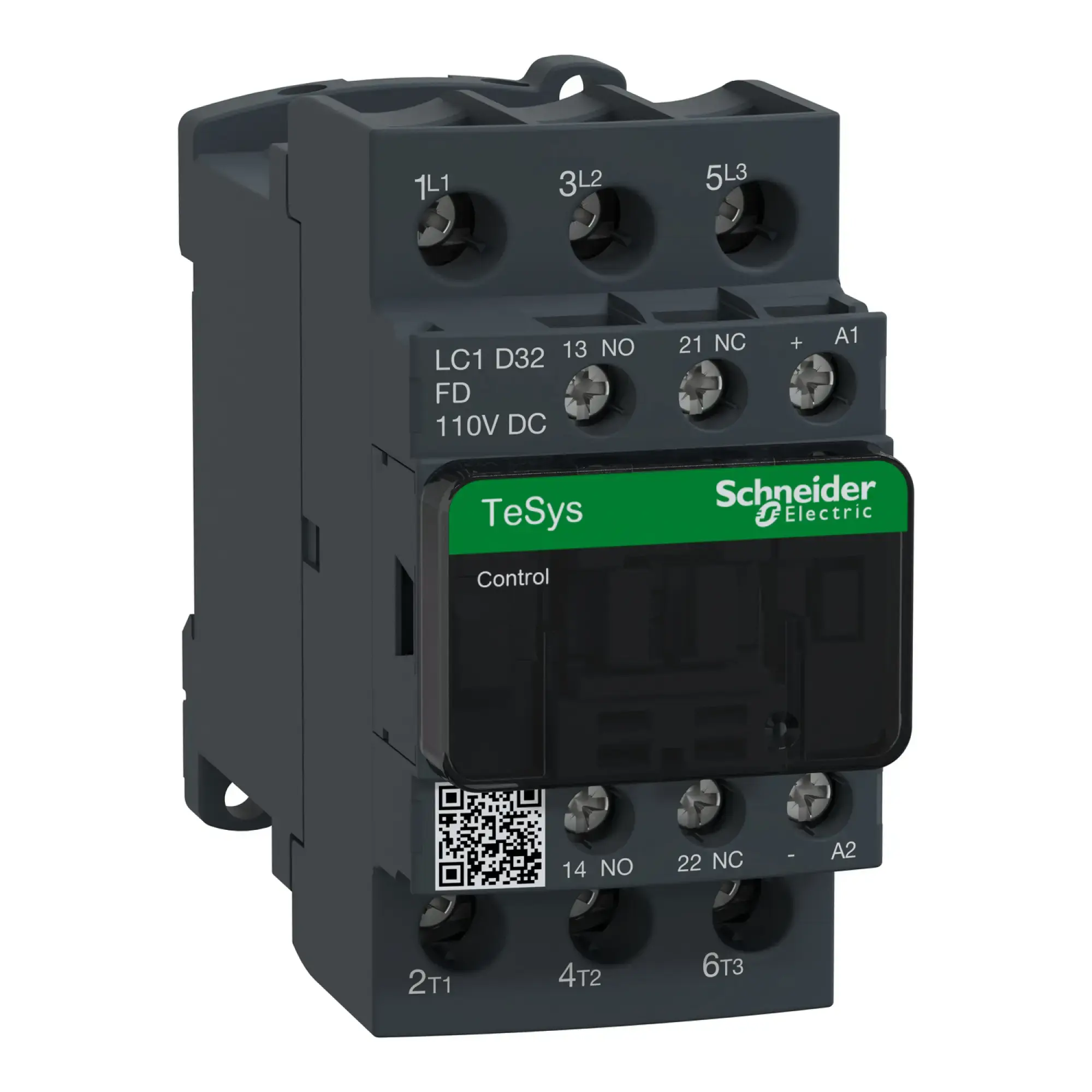 Schneider Electric LC1D32FD Power contactor LC1D 3p, +1NO+1NC, 15 kW, 32 A, 400 V AC3, coil 110 V DC (img_005)