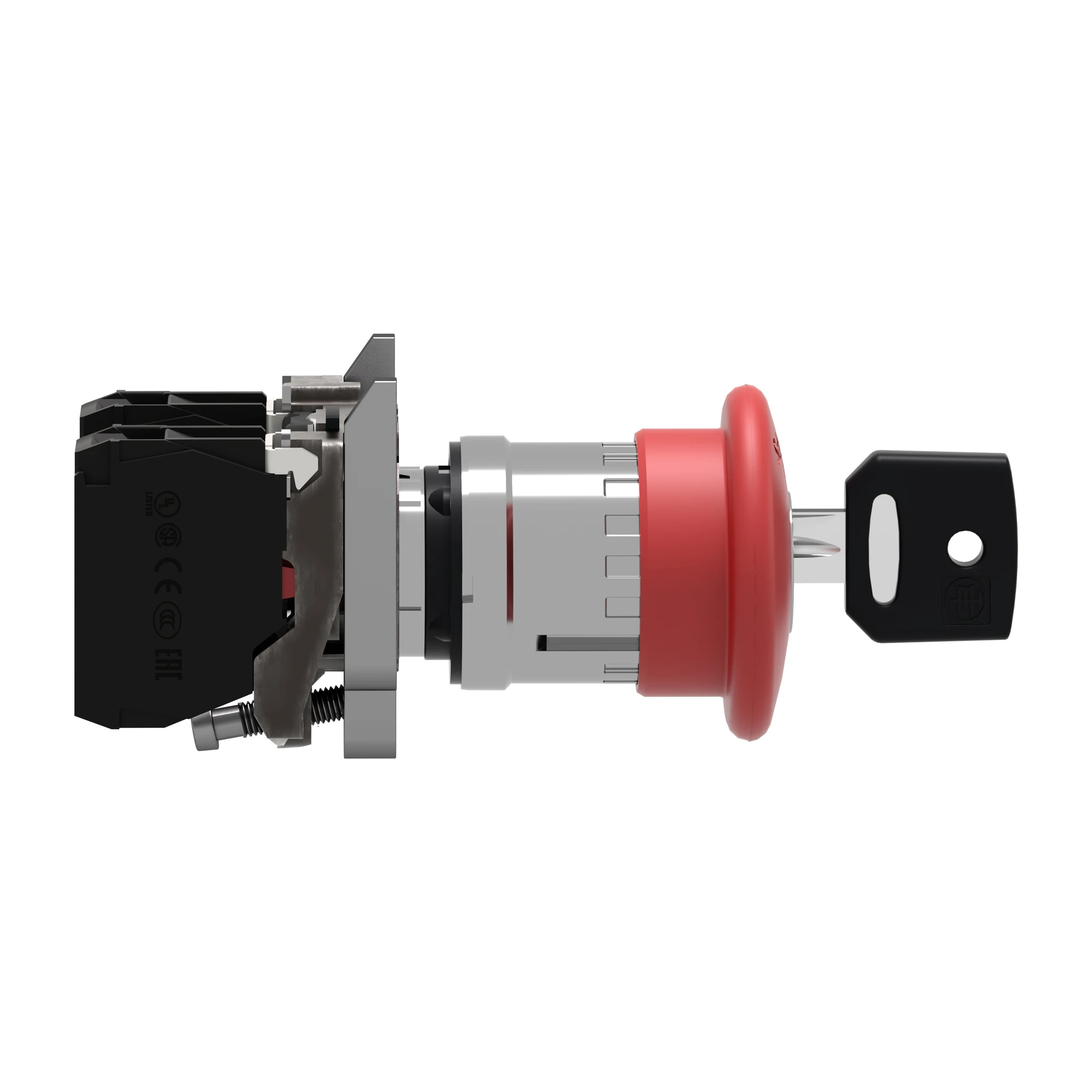 Schneider Electric XB4BS9445 Emergency Stop/Emergency-Stop Switch, Harmony XB4, Metal, 22mm, Red, Mushroom 40mm, Key Release, 1NC+1NO (img_002) Schneider Electric XB4BS9445 Emergency Stop/Emergency-Stop Switch, Harmony XB4, Metal, 22mm, Red, Mushroom 40mm, Key Release, 1NC+1NO (img_002)