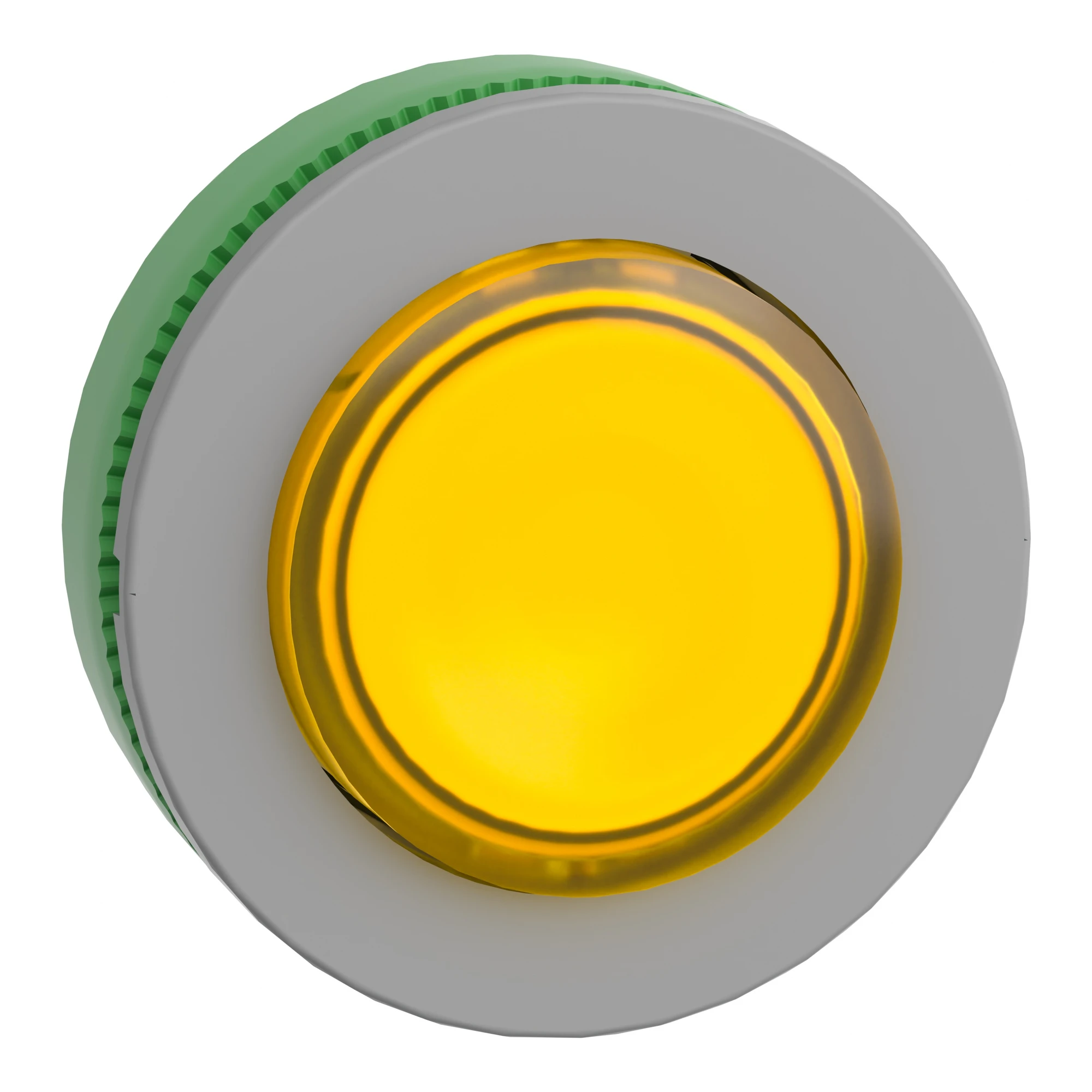 Schneider Electric ZB5FW183C0 Illuminated Pushbutton, Front Element, Harmony XB5F, Plastic, 30mm, Light Grey, Yellow, Projecting, for Universal LED (img_001) Schneider Electric ZB5FW183C0 Illuminated Pushbutton, Front Element, Harmony XB5F, Plastic, 30mm, Light Grey, Yellow, Projecting, for Universal LED (img_001)