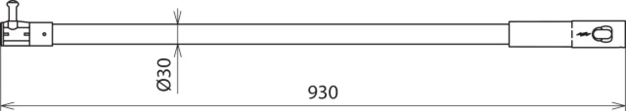 Dehn 766169 Switching stick head up to 36kV 50Hz with plug-in coupling L 930 mm (img_002) Dehn 766169 Switching stick head up to 36kV 50Hz with plug-in coupling L 930 mm (img_002)