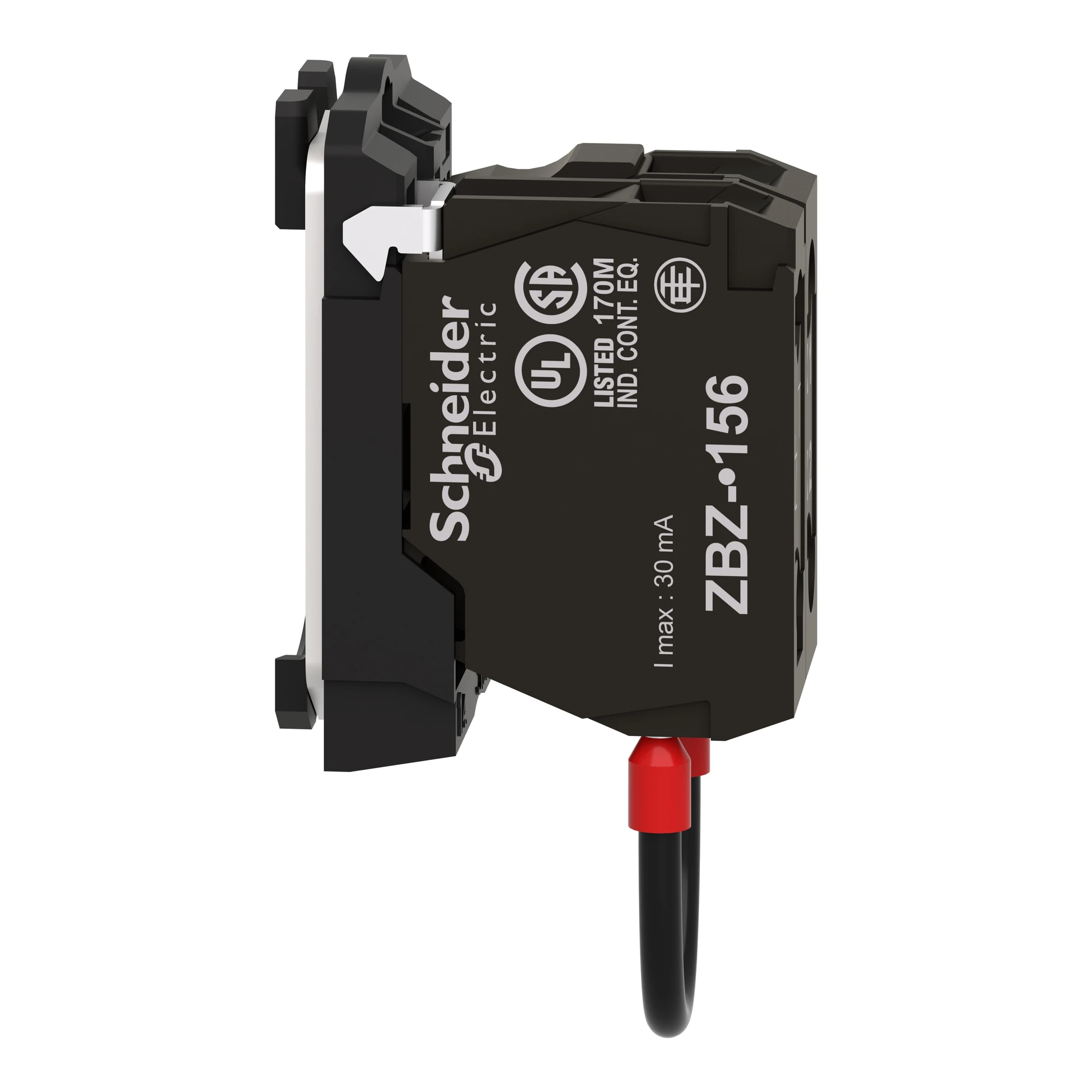 Schneider Electric ZB5AV156 Lamp socket with mounting flange, Harmony XB5, plastic, white, incandescent lamp BA9s, screw terminal, 250V (img_006) Schneider Electric ZB5AV156 Lamp socket with mounting flange, Harmony XB5, plastic, white, incandescent lamp BA9s, screw terminal, 250V (img_006)