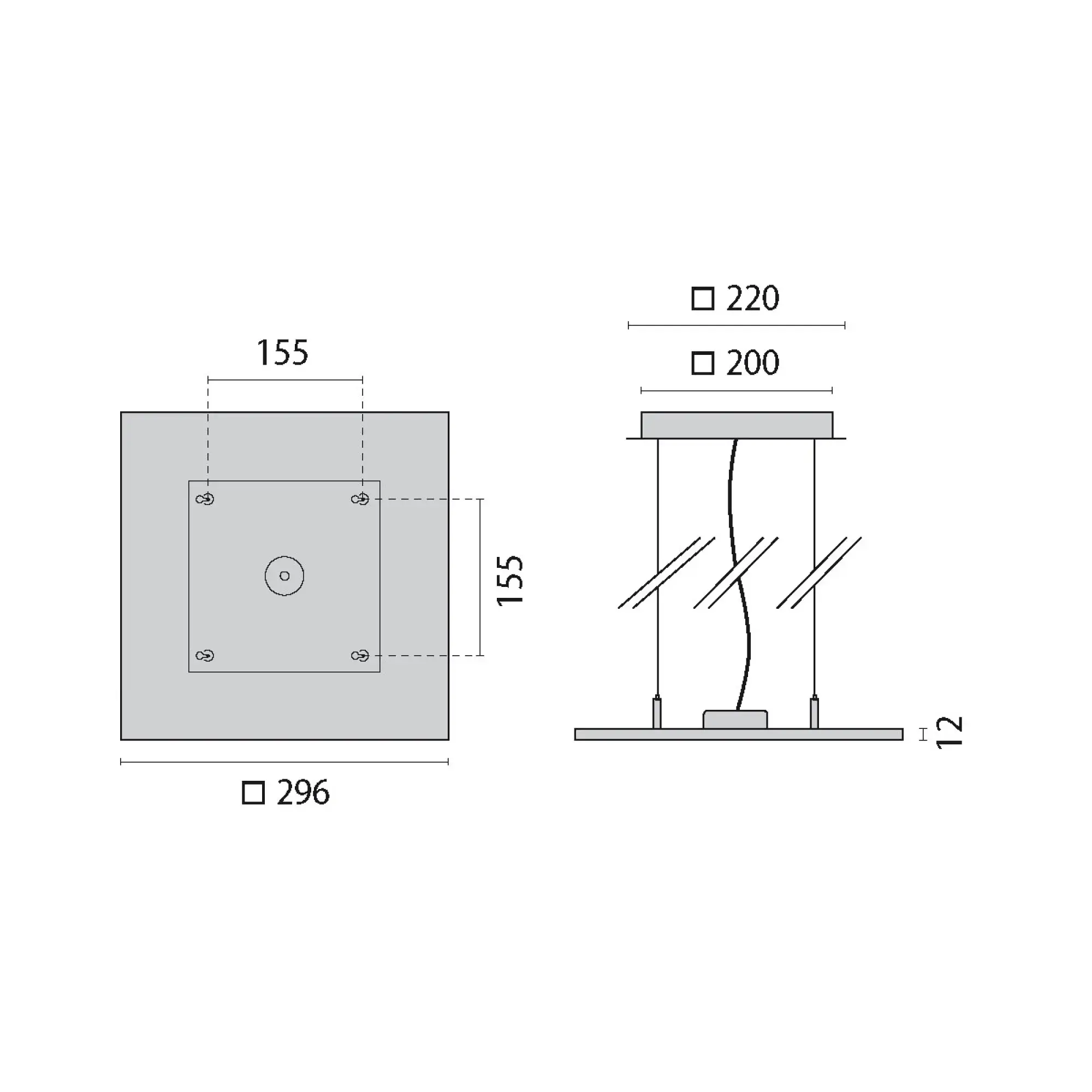 Performance iN Lighting 8300291236400 LED-Pendelleuchte 4000K 27W DALI opalweißer Diffusor 8300291236400 (img_002)