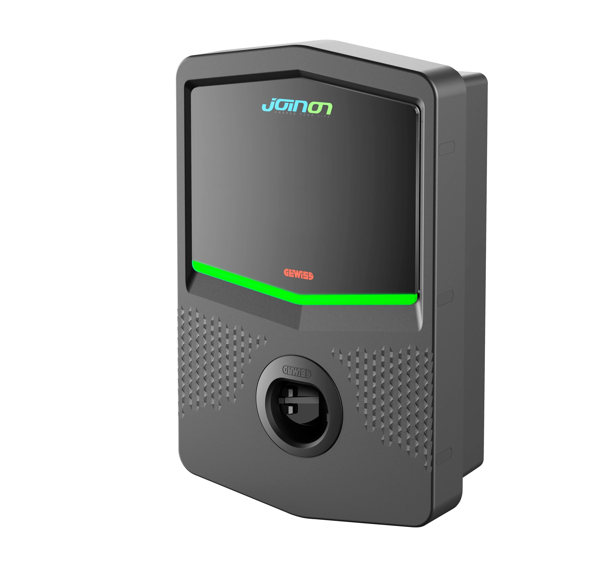 GEWISS GWJ3003A I-CON WALL BOX - Ladestation zur Wandmontage - AUTOSTART - TYPE 2 MIT SHUTTER - 11 KW - IP55 (img_001)