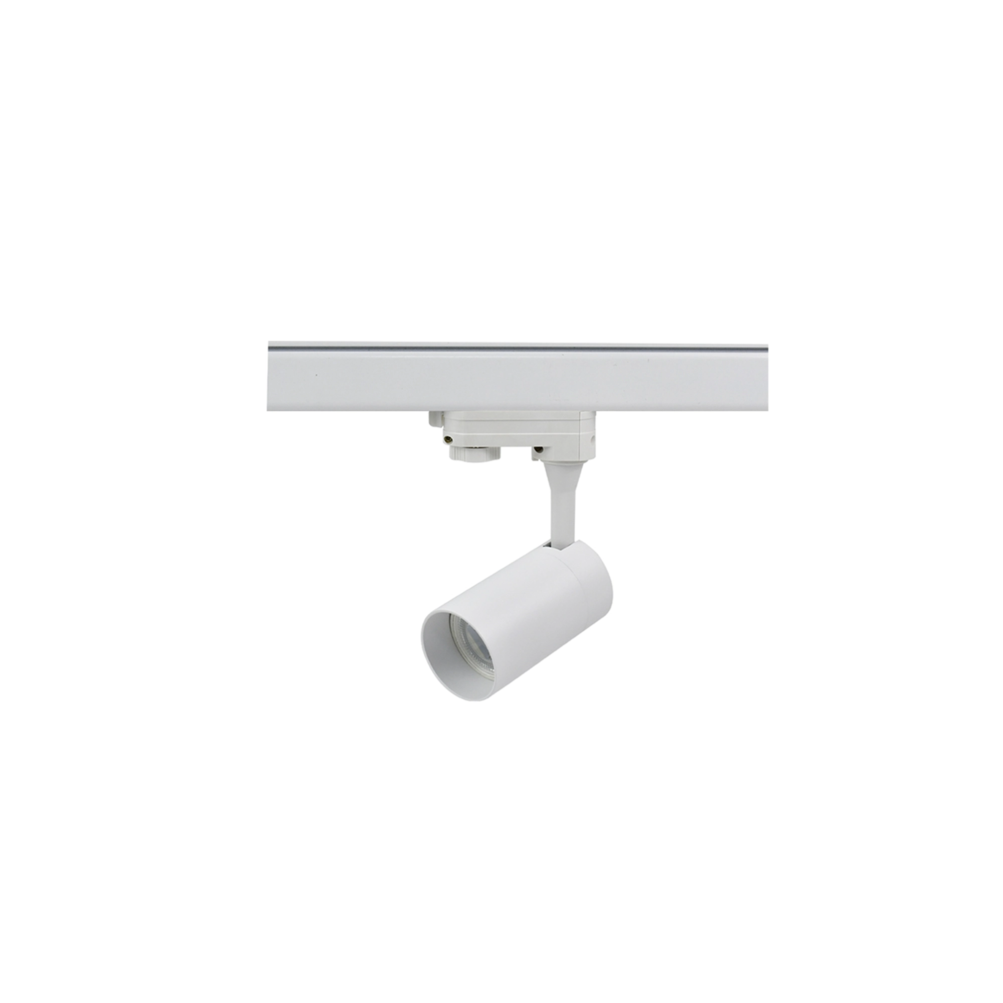 WSU Lights 3-phasen LED Strahler mit GU10 Fassung weiss - 55x100mm WSU Lights 3-phasen LED Strahler mit GU10 Fassung weiss - 55x100mm