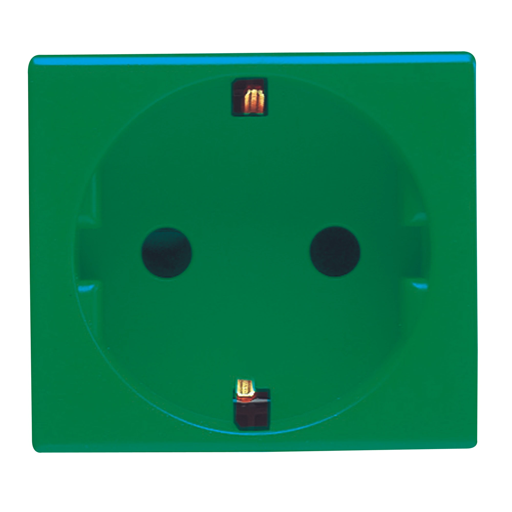 GEWISS GW20283 GERMAN STANDARD SOCKET-OUTLET 250V ac - FOR DEDICATED LINES - 2P+E 16A - 2 MODULES - GREEN - SYSTEM (img_001) GEWISS GW20283 GERMAN STANDARD SOCKET-OUTLET 250V ac - FOR DEDICATED LINES - 2P+E 16A - 2 MODULES - GREEN - SYSTEM (img_001)