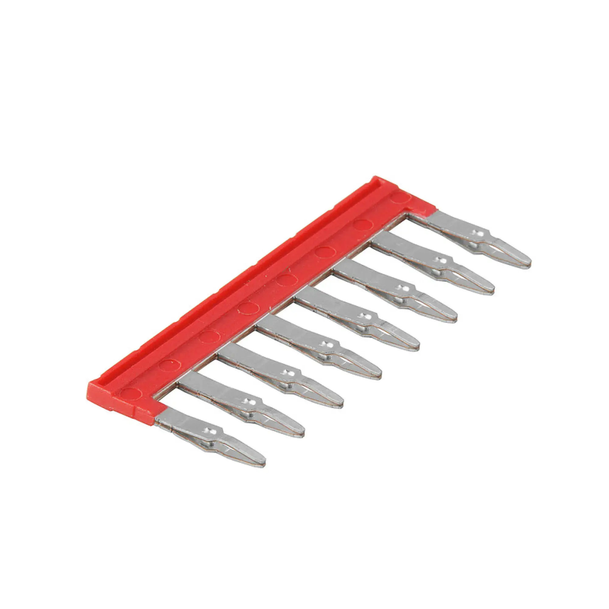 Weidmüller 2709780000 Cross-connector (industry plug-in connectors), none, Number of poles: 8, Pitch in mm: 7.35, Insulated: No, 16 A, red (img_002)