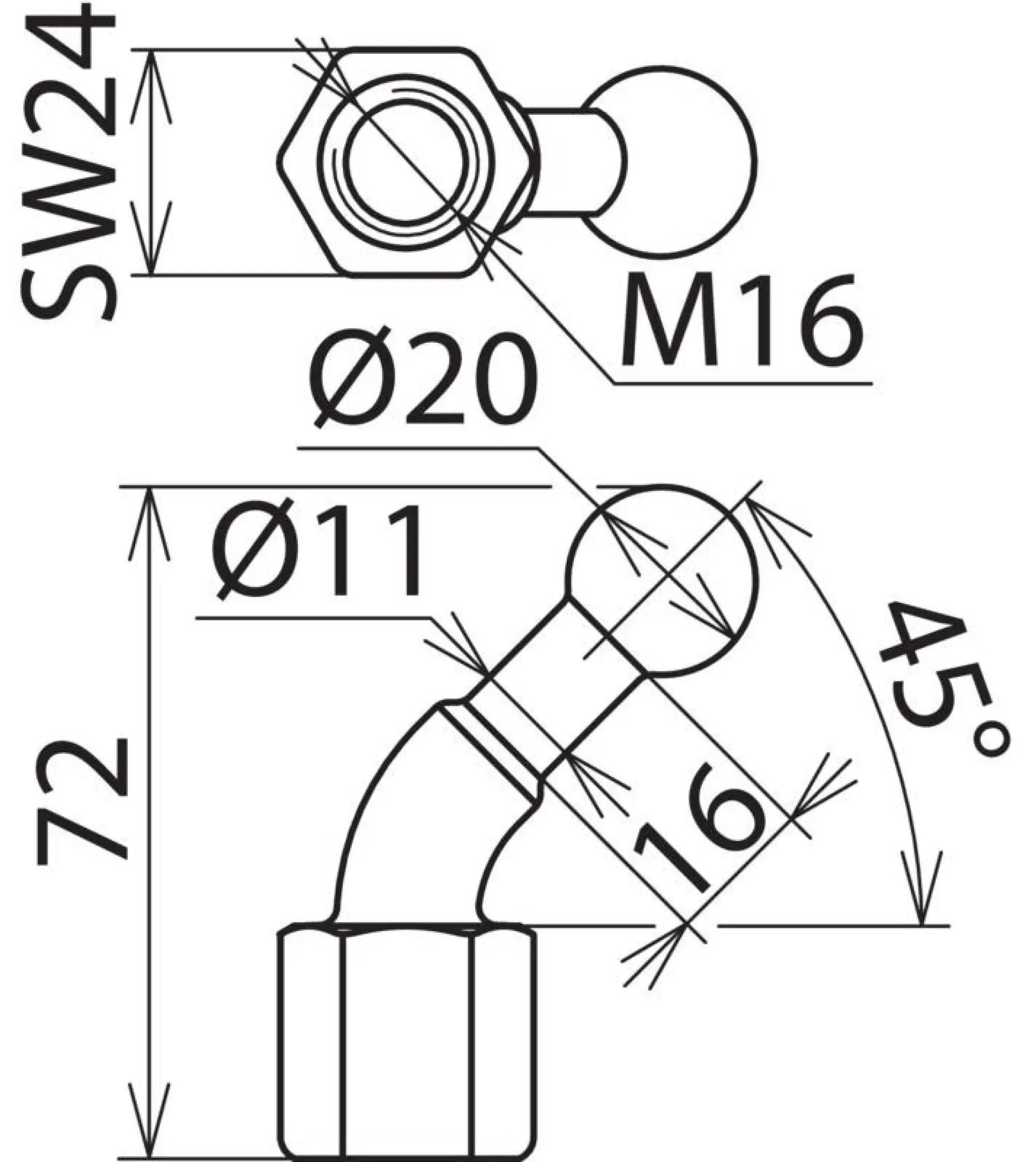 Dehn 706600 Fixed ball point D 20mm angled (45°) with M16 female thread (img_005)