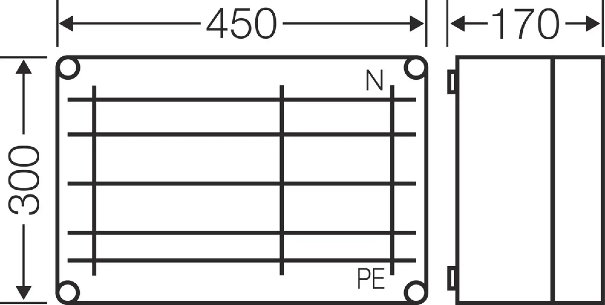 Hensel 20001438 Mi-Sammelschienengehäuse 450x300mm, Sammelschienen 250 A, 5polig Mi 6357 (img_004) Hensel 20001438 Mi-Sammelschienengehäuse 450x300mm, Sammelschienen 250 A, 5polig Mi 6357 (img_004)