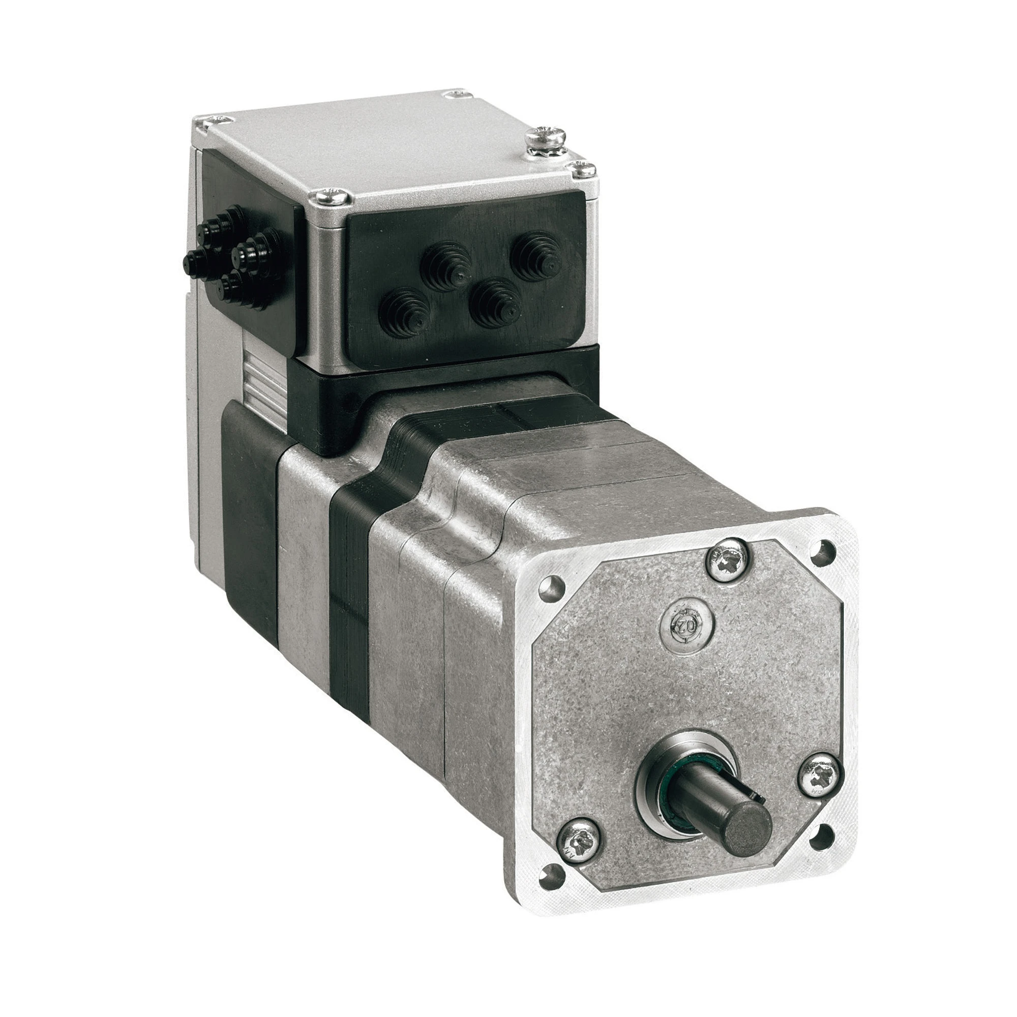 Schneider Electric ILE2E662PC1A0 Integrated Drive EC Motor, Lexium ILE2, 24-48V, EtherCAT, 66mm, 0.8Nm, Industrial Connector, Without Gearbox (img_001)