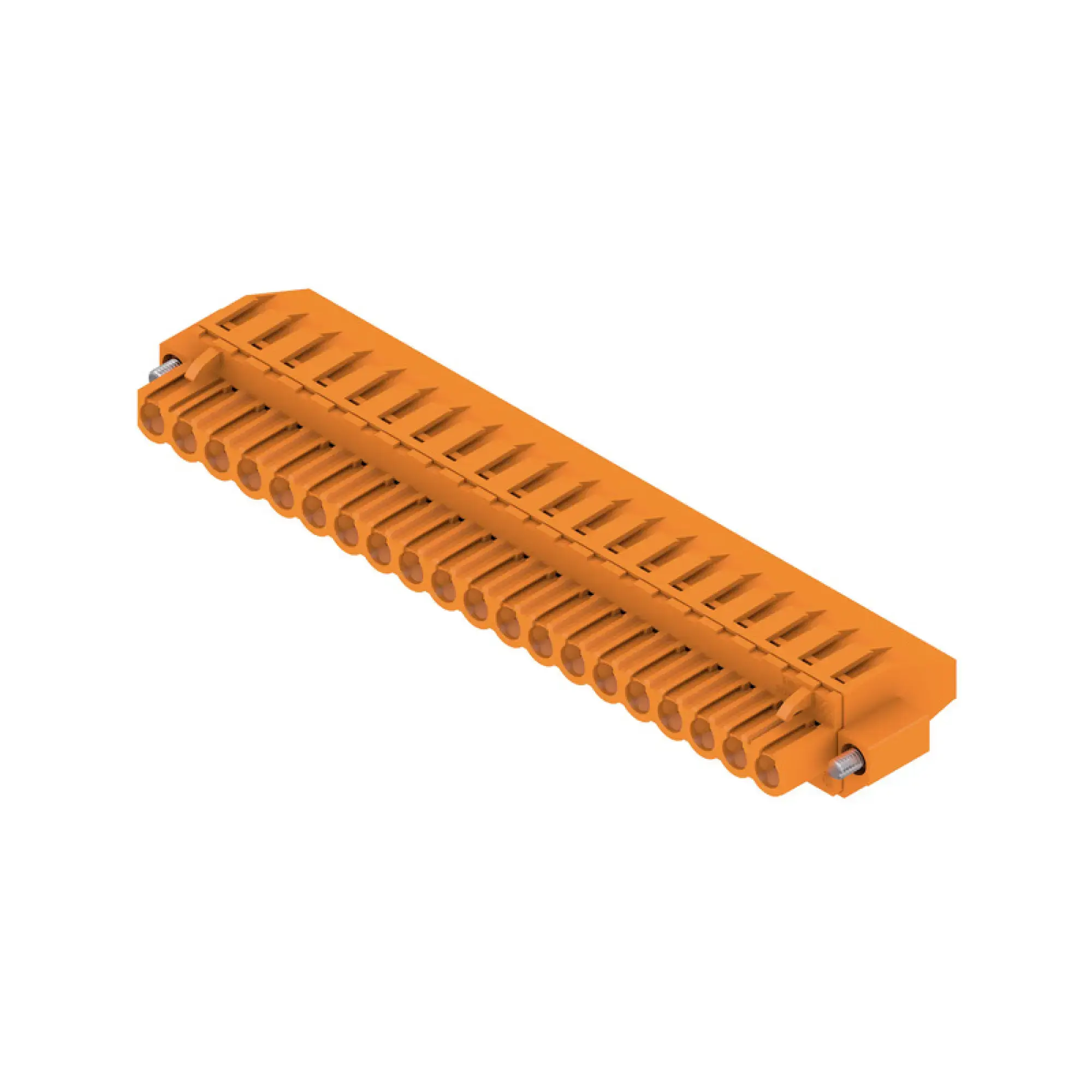 Weidmüller 1950490000 PCB connector (wire connection), 320 V, 23 A, Pitch in mm: 5.08, 4 mm², Number of poles: 20, Clamping yoke connection, Box (img_001)