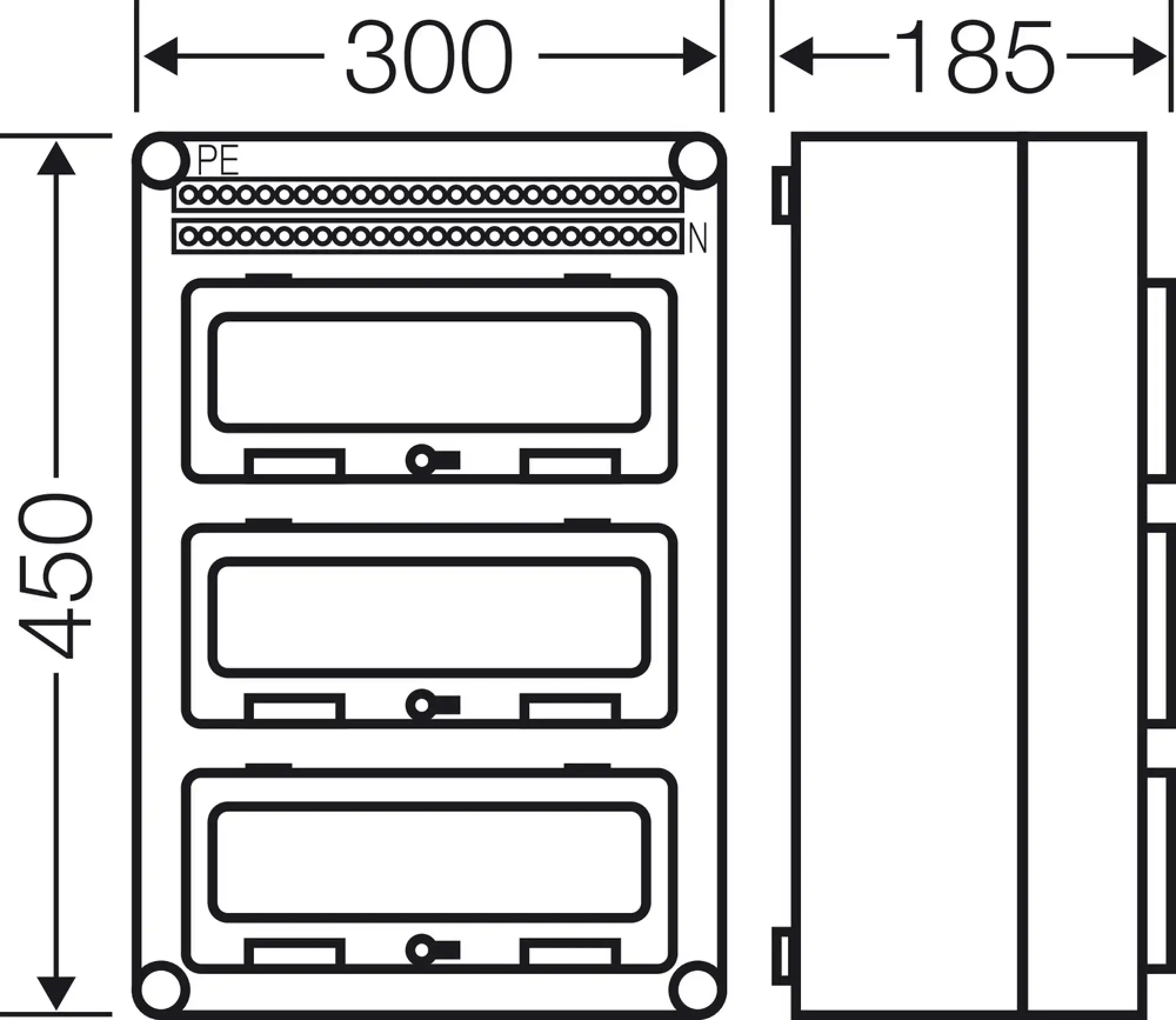 Hensel 2000605 Mi-Automatengehäuse, 36 Teilungseinheiten, mit 3 Klappdeckeln Mi 1333 (img_003) Hensel 2000605 Mi-Automatengehäuse, 36 Teilungseinheiten, mit 3 Klappdeckeln Mi 1333 (img_003)