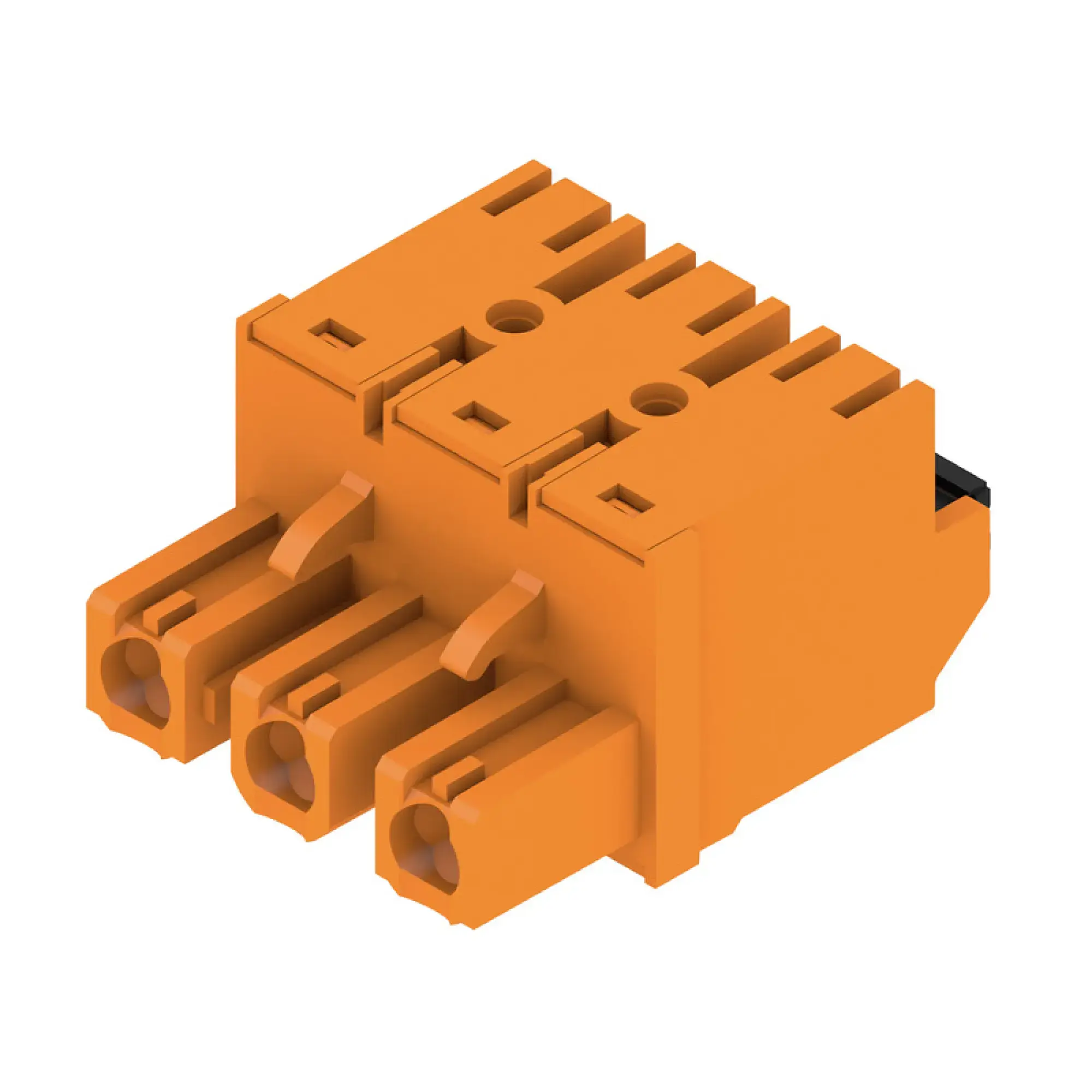 Weidmüller 1043800000 PCB connector (wire connection), 1000 V, 29 A, Pitch in mm: 7.62, 2.5 mm², Number of poles: 3, PUSH IN with actuator, Box (img_001)